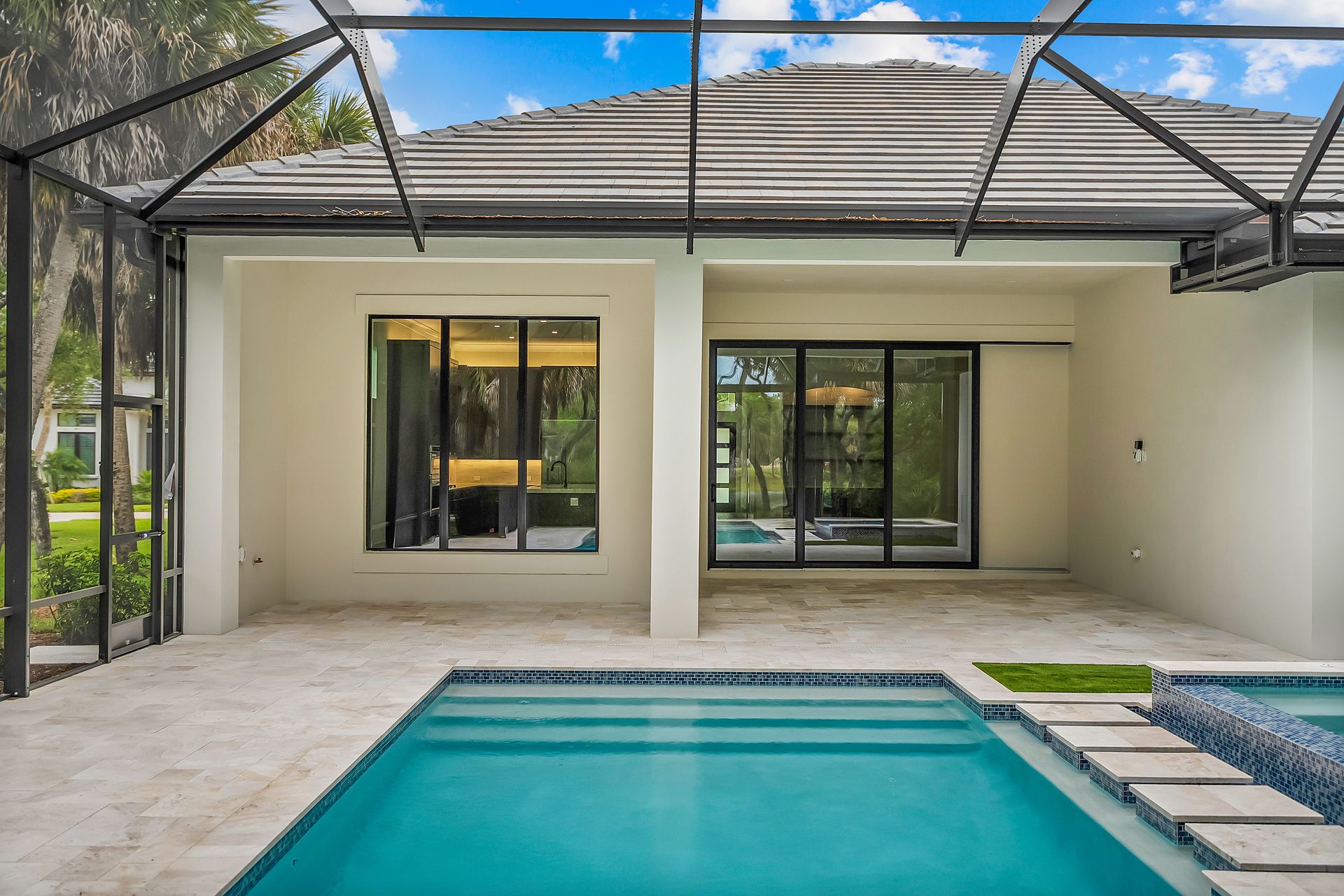 Pool to Lanai | 9160 Seaglass Ct