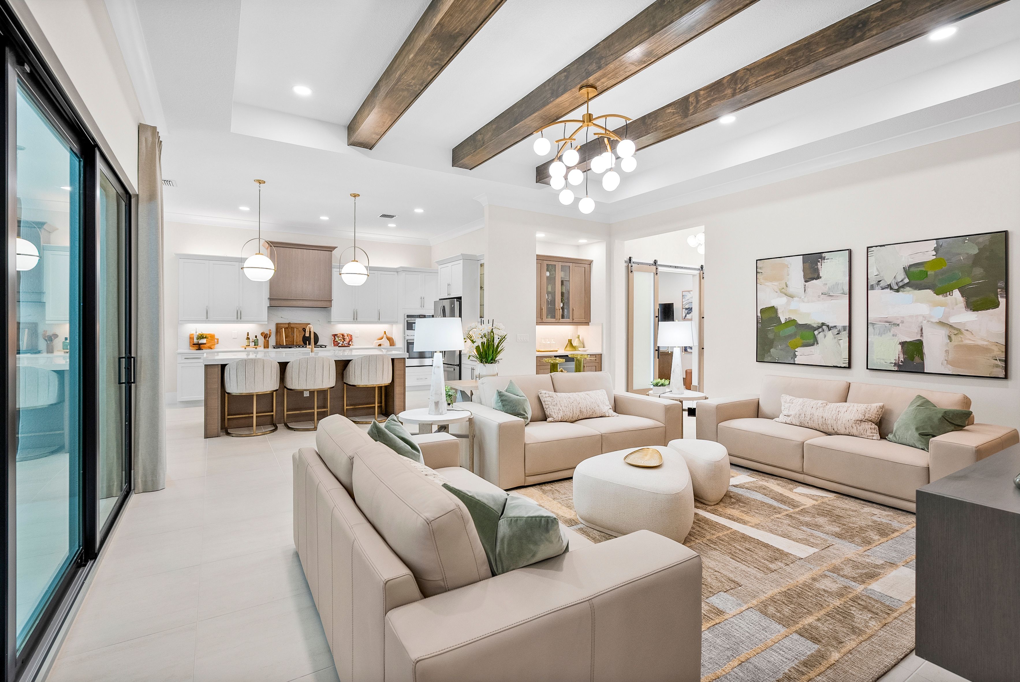 Great Room to Kitchen | Irvine Grande