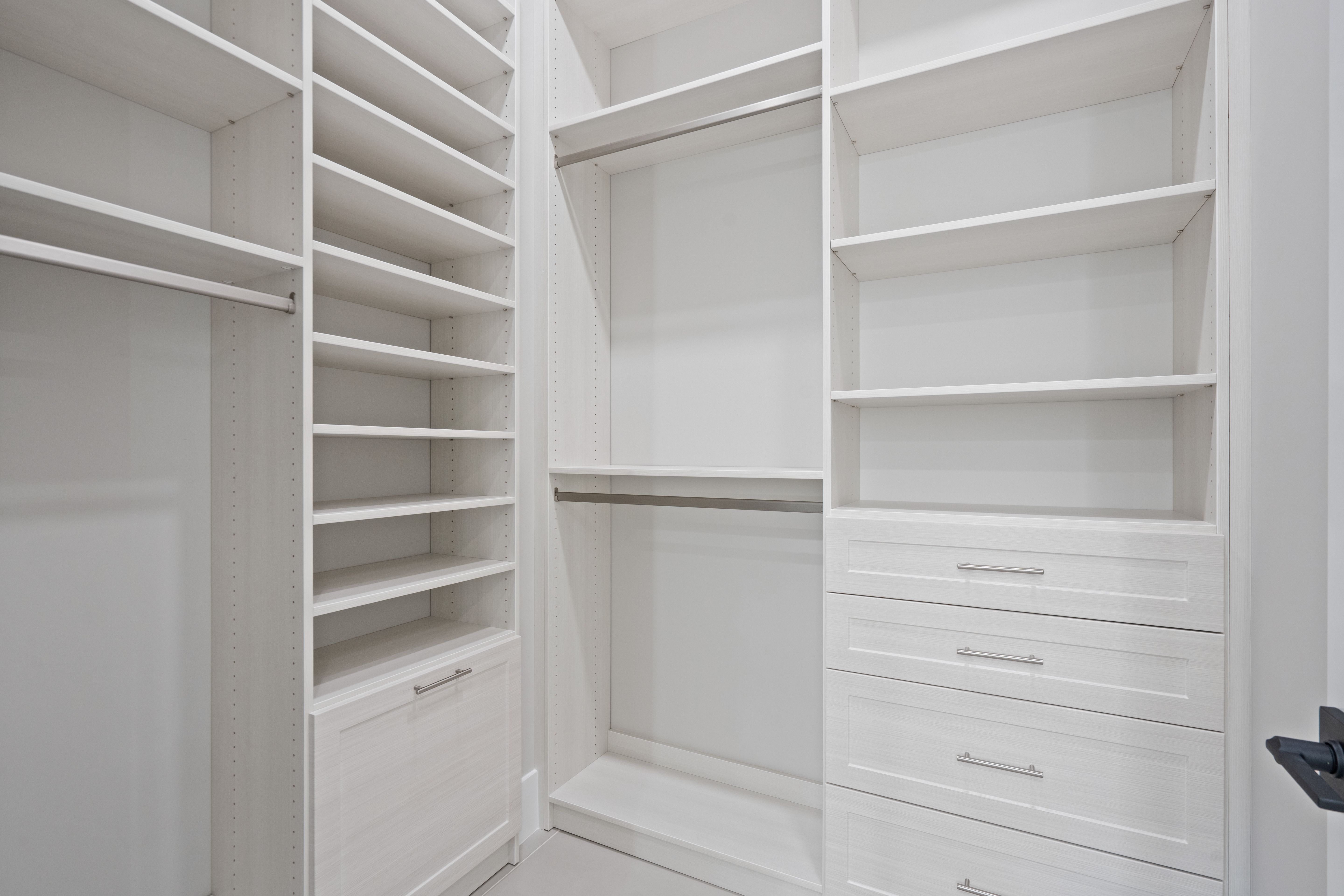 Seaglass Cerulean Master Closet