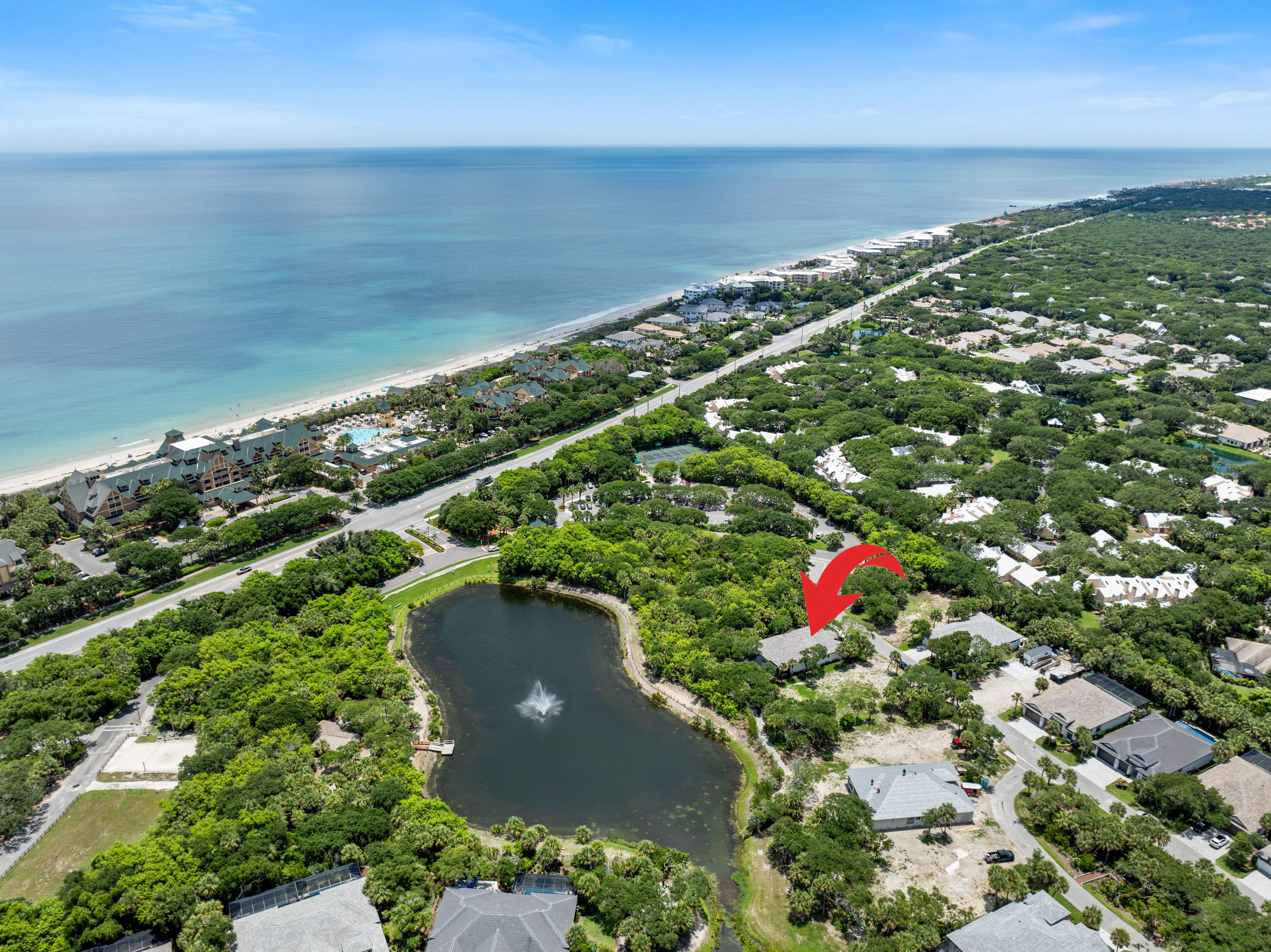 Aerial View | 9108 Seaglass Ct