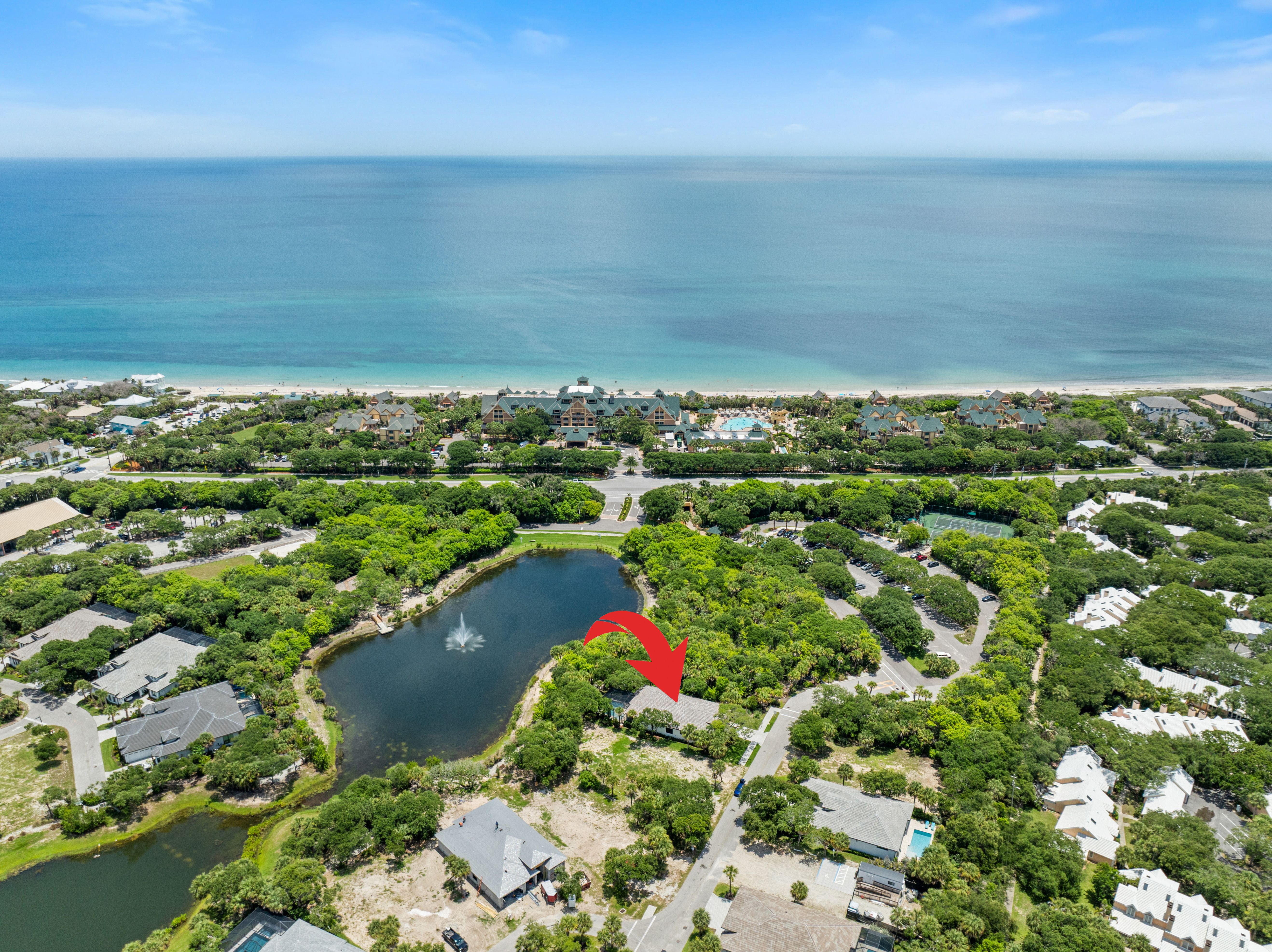 Aerial View | 9108 Seaglass Ct