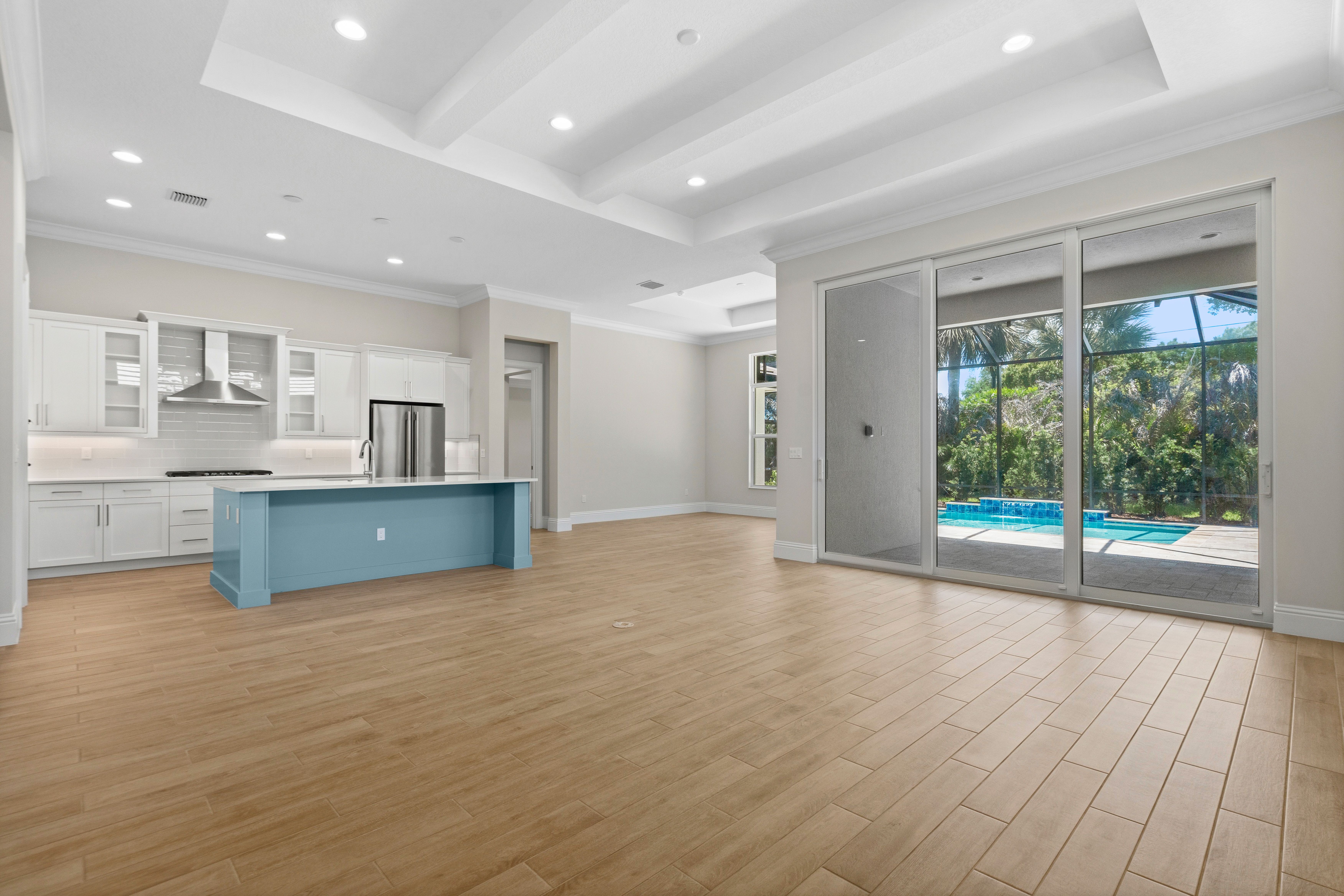 Great Room, Kitchen and Dining | 4121 Lucaya Pointe Way