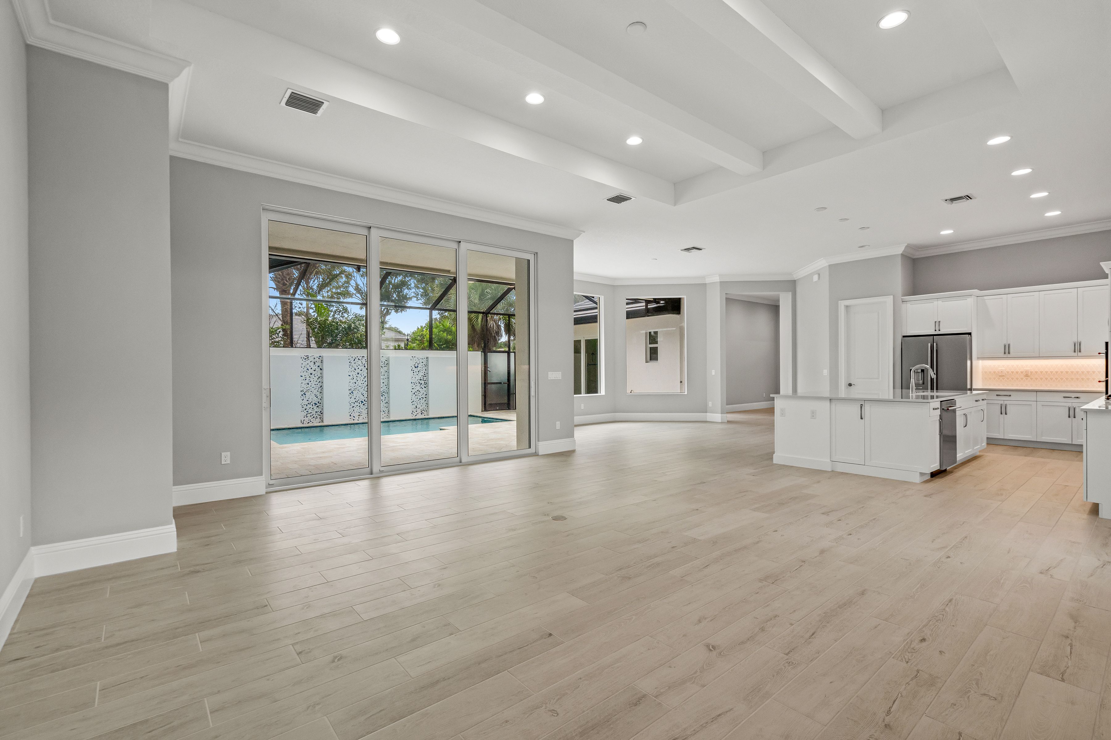 Great Room, Kitchen and Dining | 4133 Lucaya Pointe Wayv
