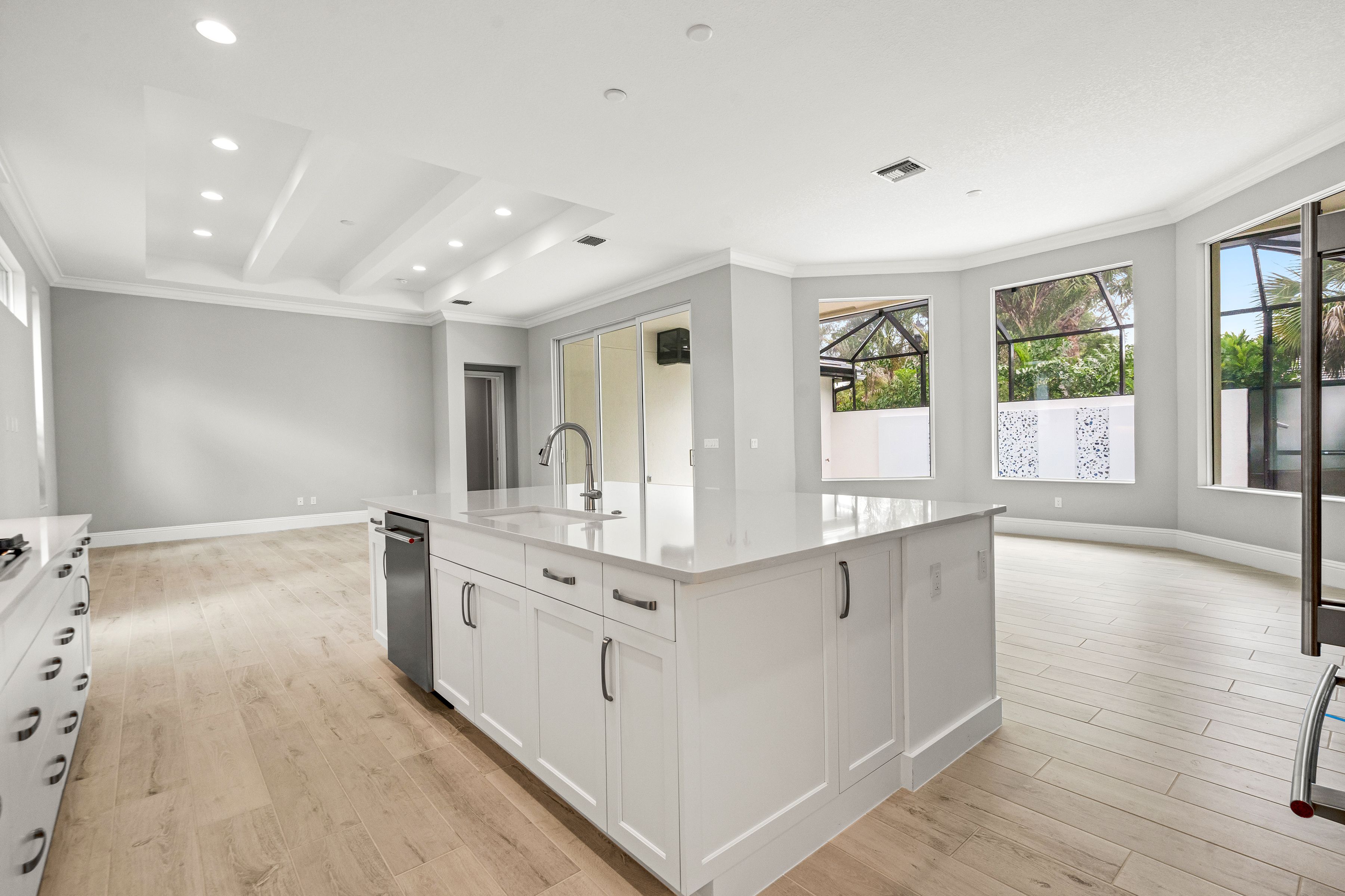 Kitchen, Great Room and Dining | 4133 Lucaya Pointe Way