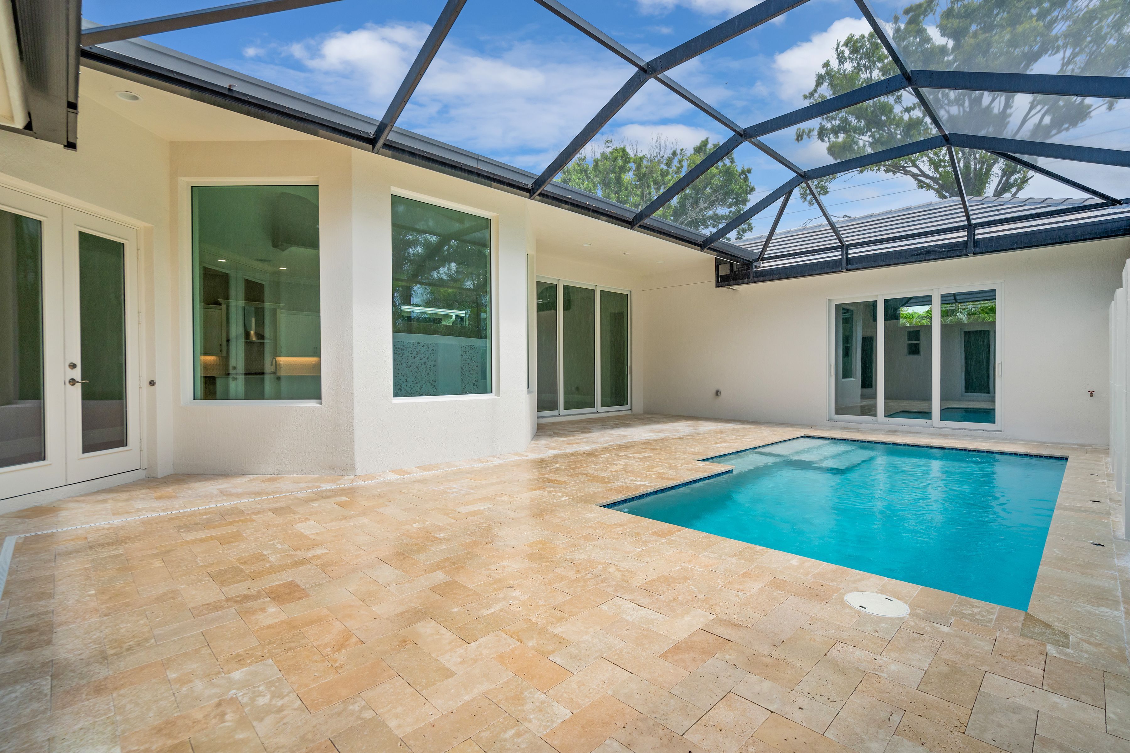 Screened Courtyard Pool | 4133 Lucaya Pointe Way
