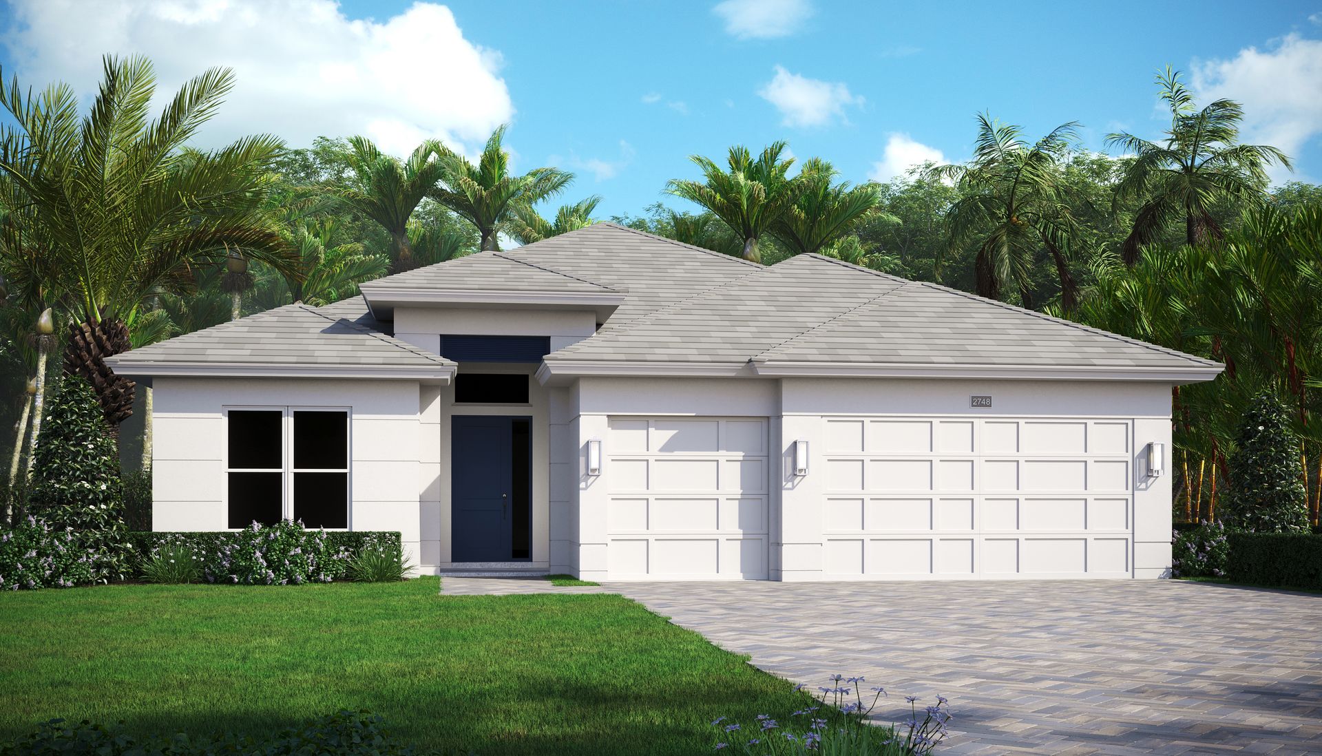 Contemporary Elevation | Ironwood Grande