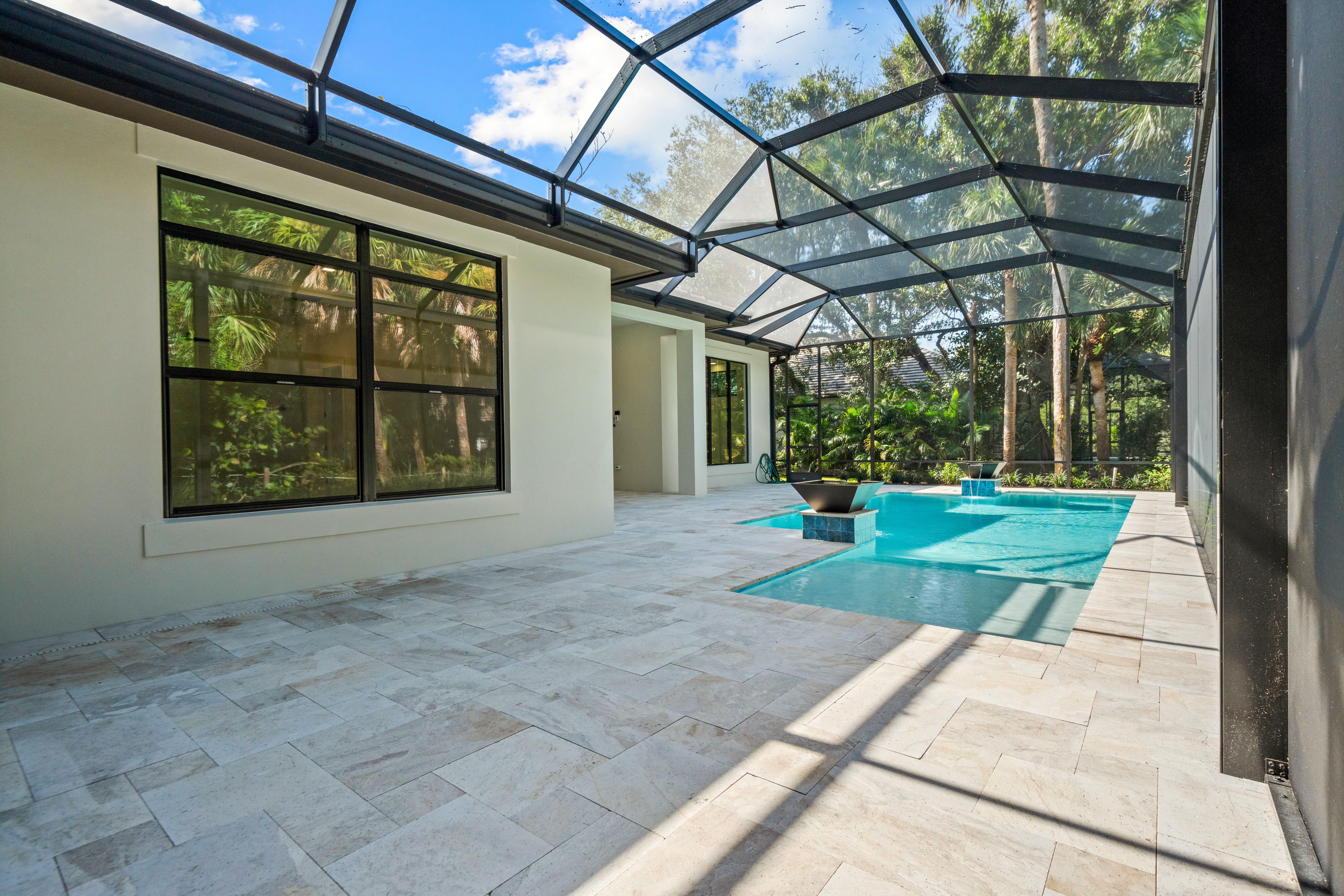 Pool Deck & Screened Pool | 9235 Seaglass Ct