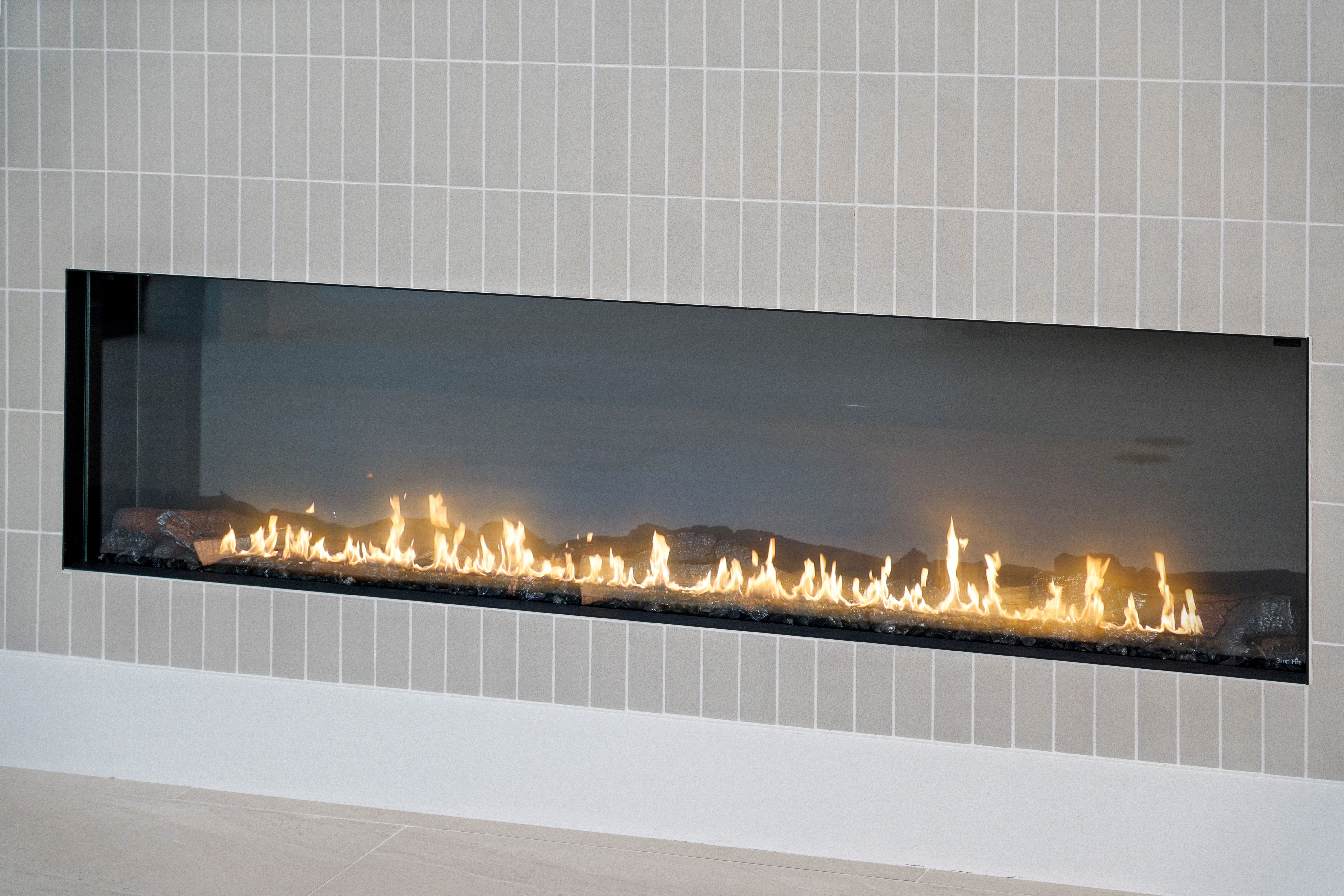 Great Room Electric Fireplace | 9235 Seaglass Ct