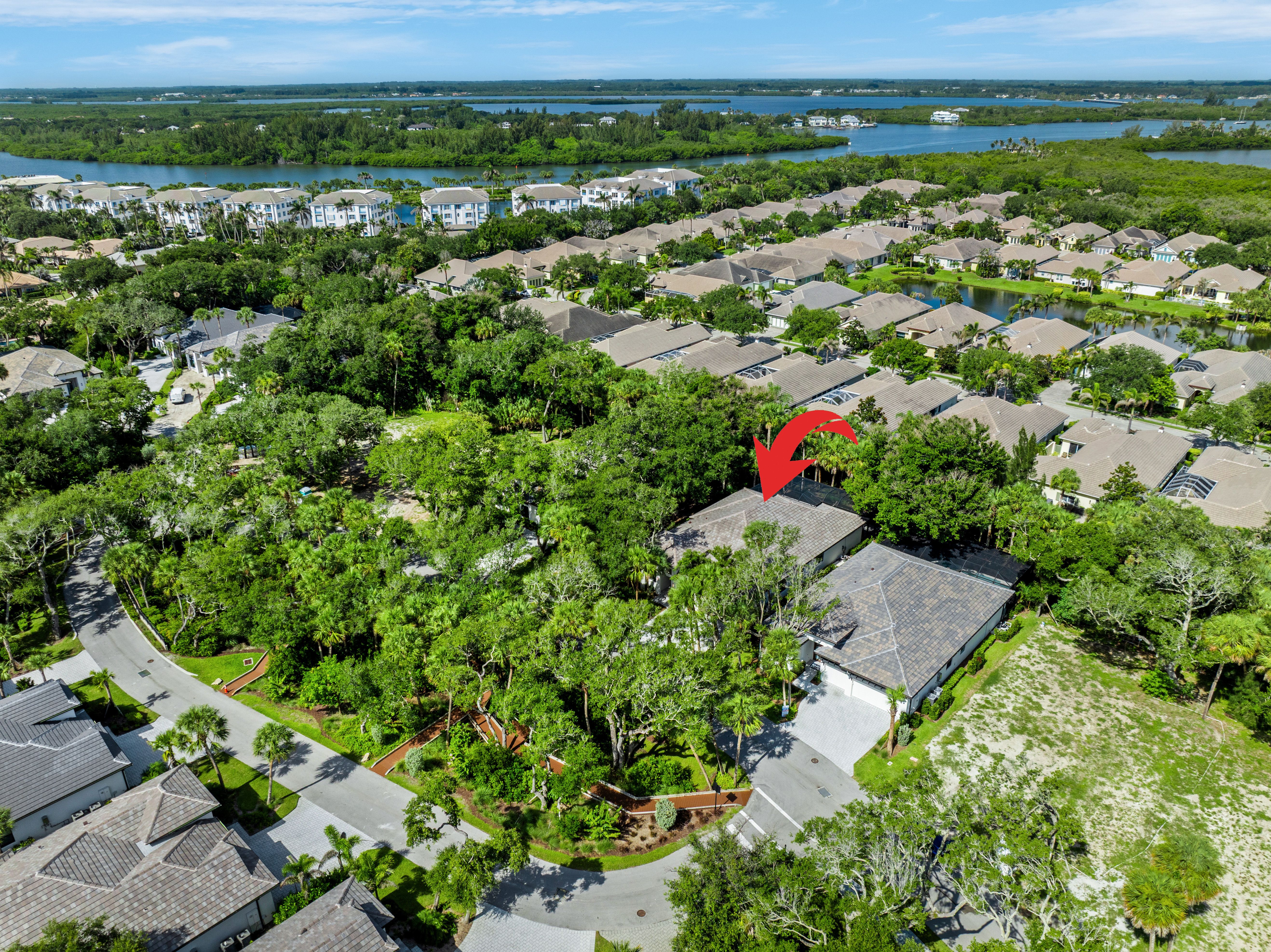 Aerial Elevation | 9235 Seaglass Ct