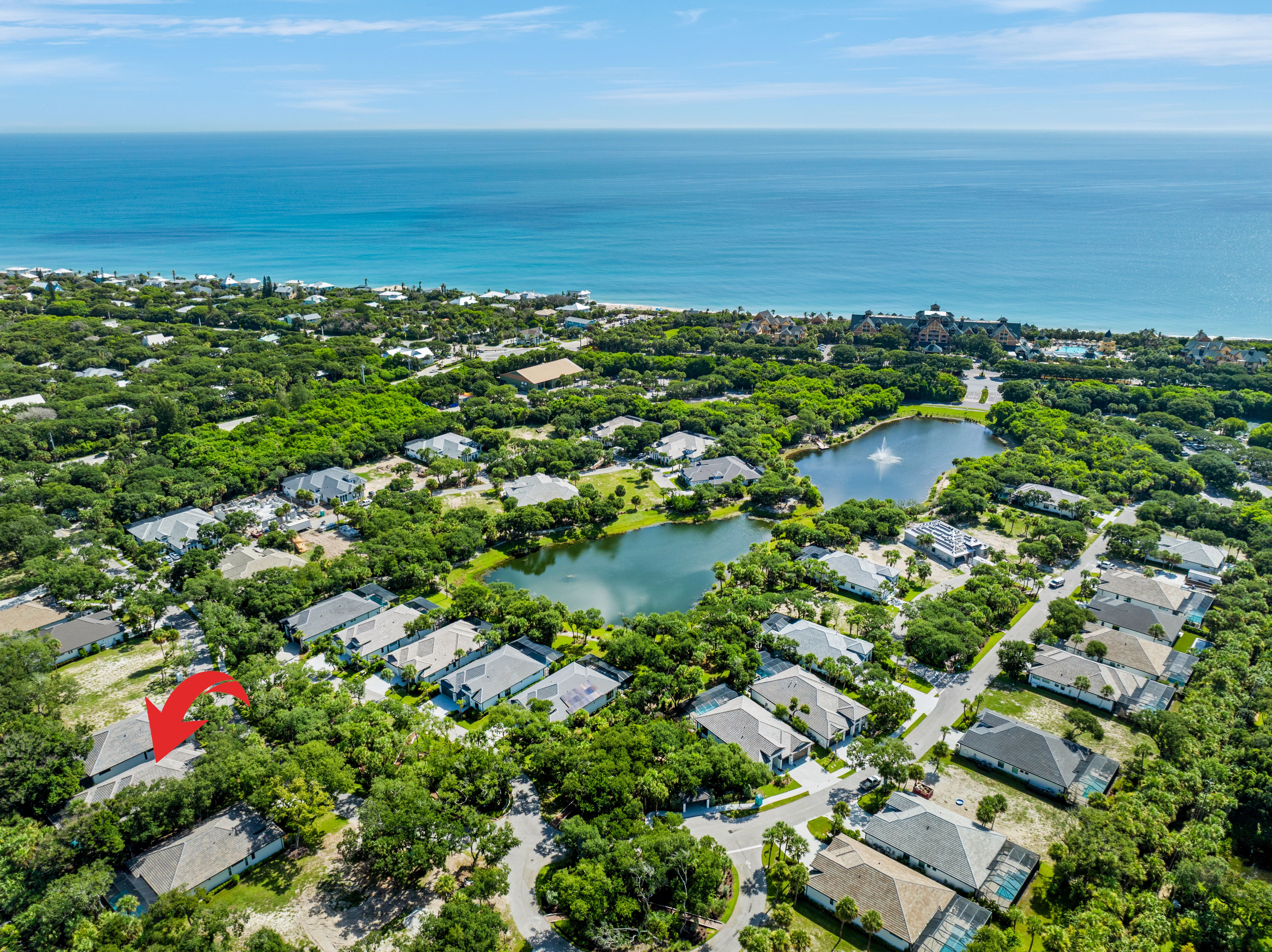Aerial Elevation | 9235 Seaglass Ct