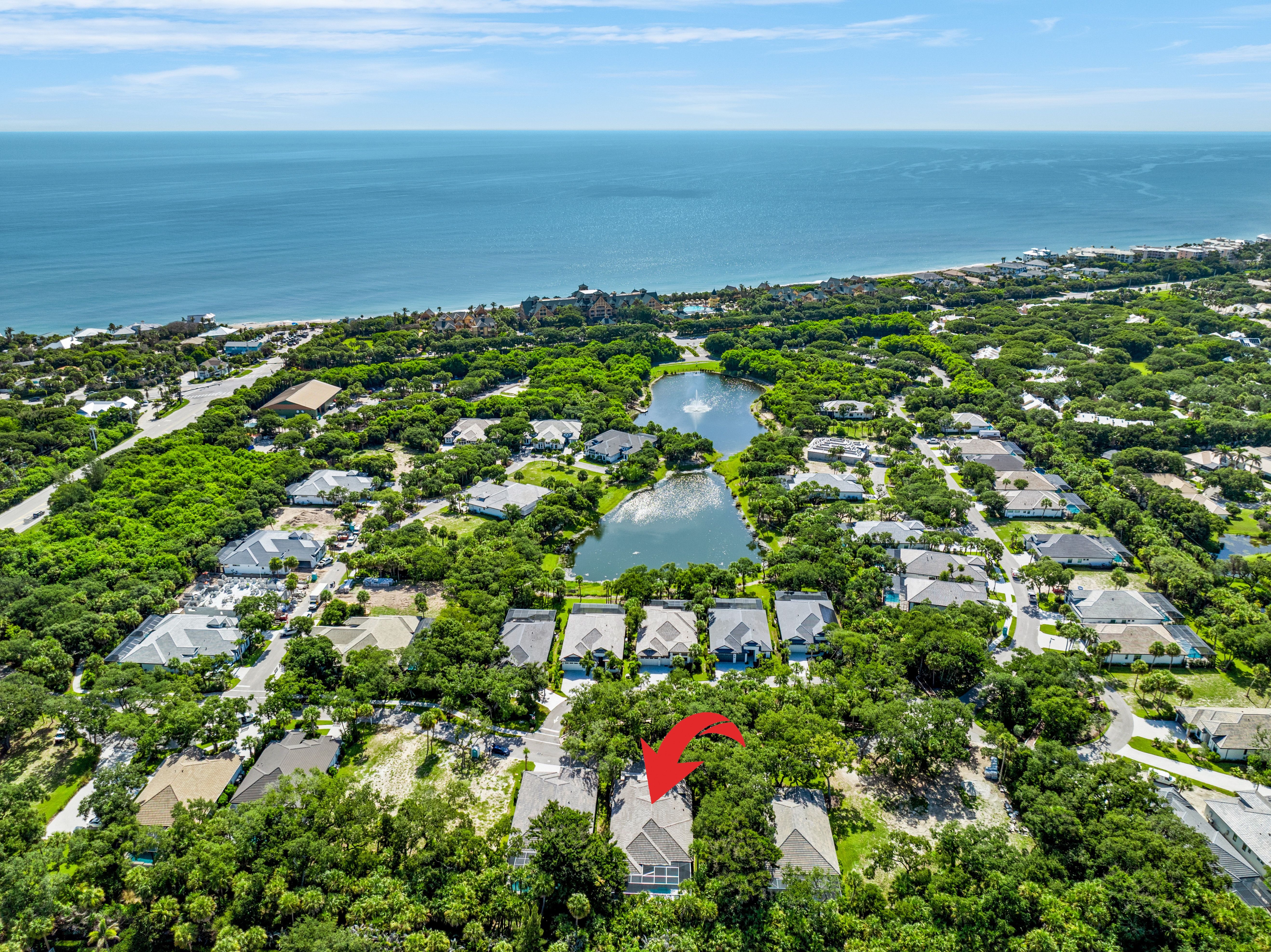 Aerial Elevation | 9235 Seaglass Ct