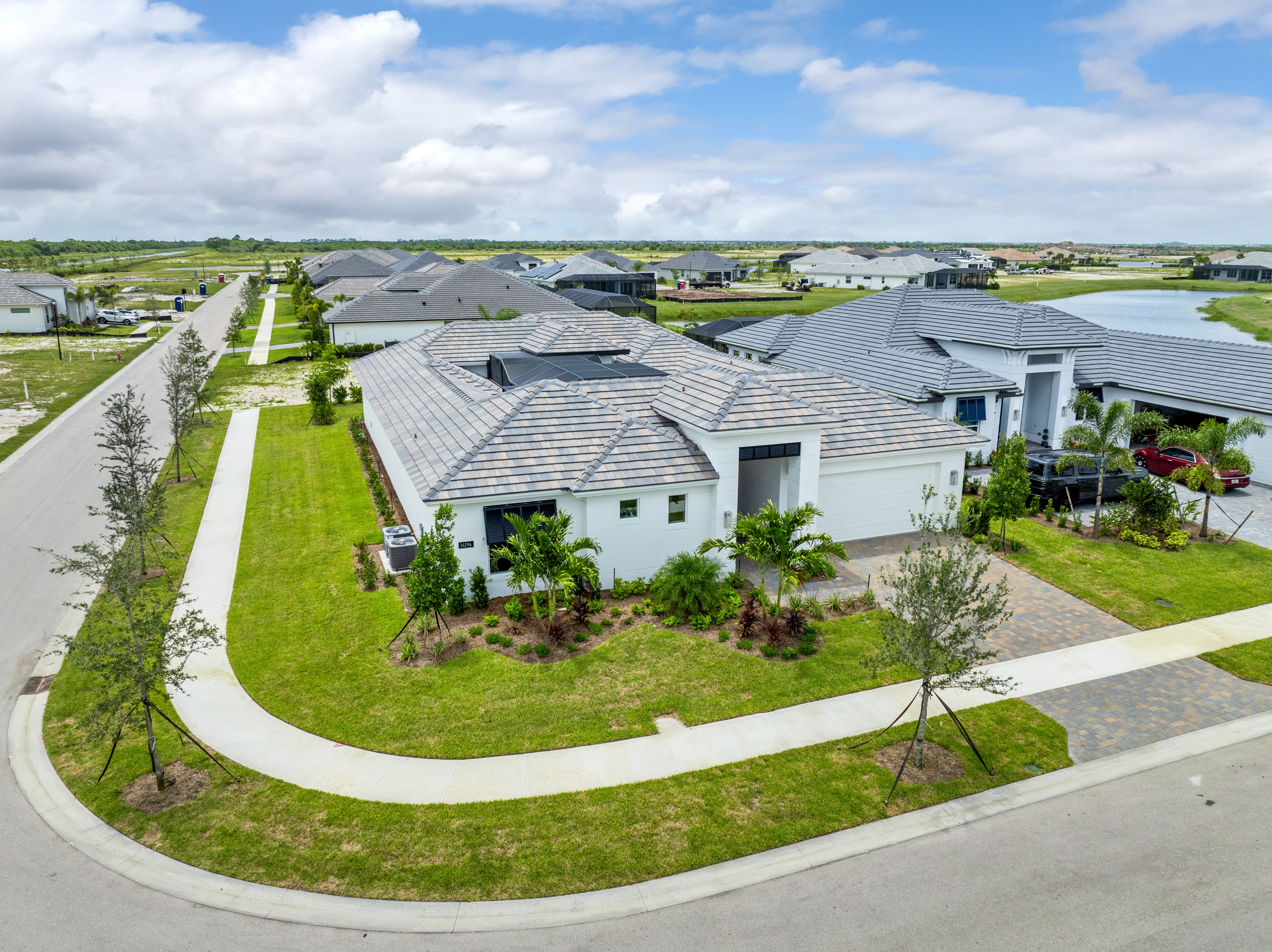 Front Elevation Aerial | 14196 SW Pinnacle Ct