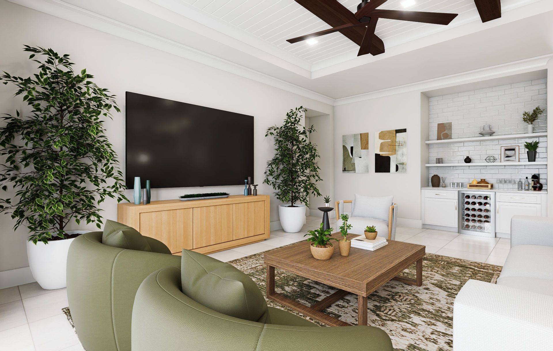 Great Room Virtual Rendering | Sterling