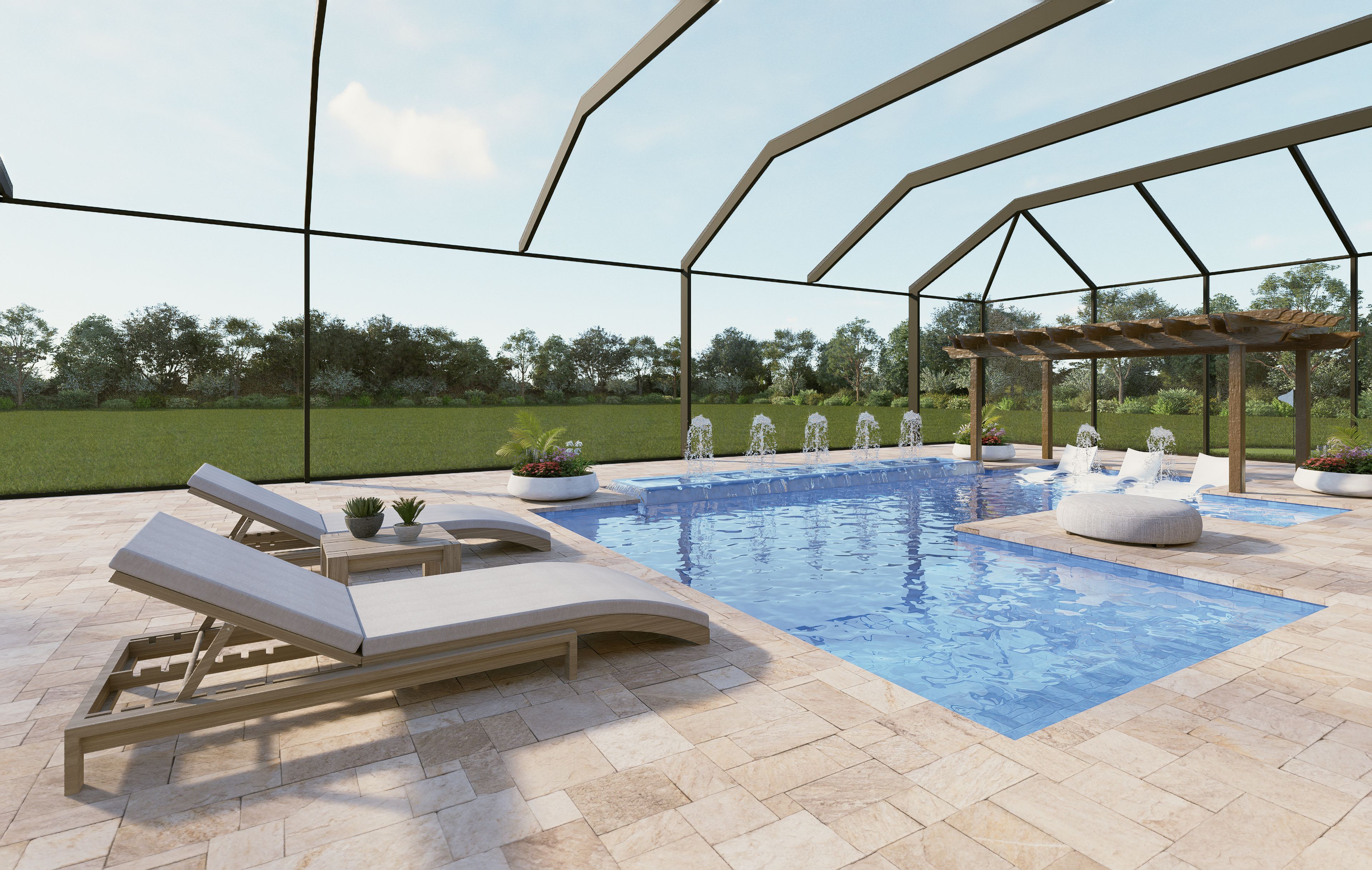 Pool Virtual Rendering | Bridgewater