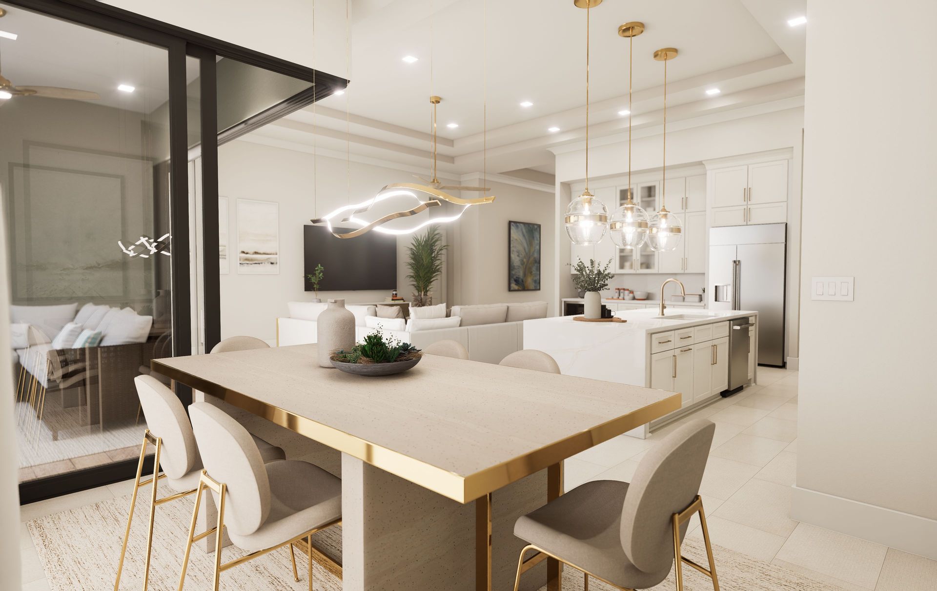 Dining Virtual Rendering | Artistry