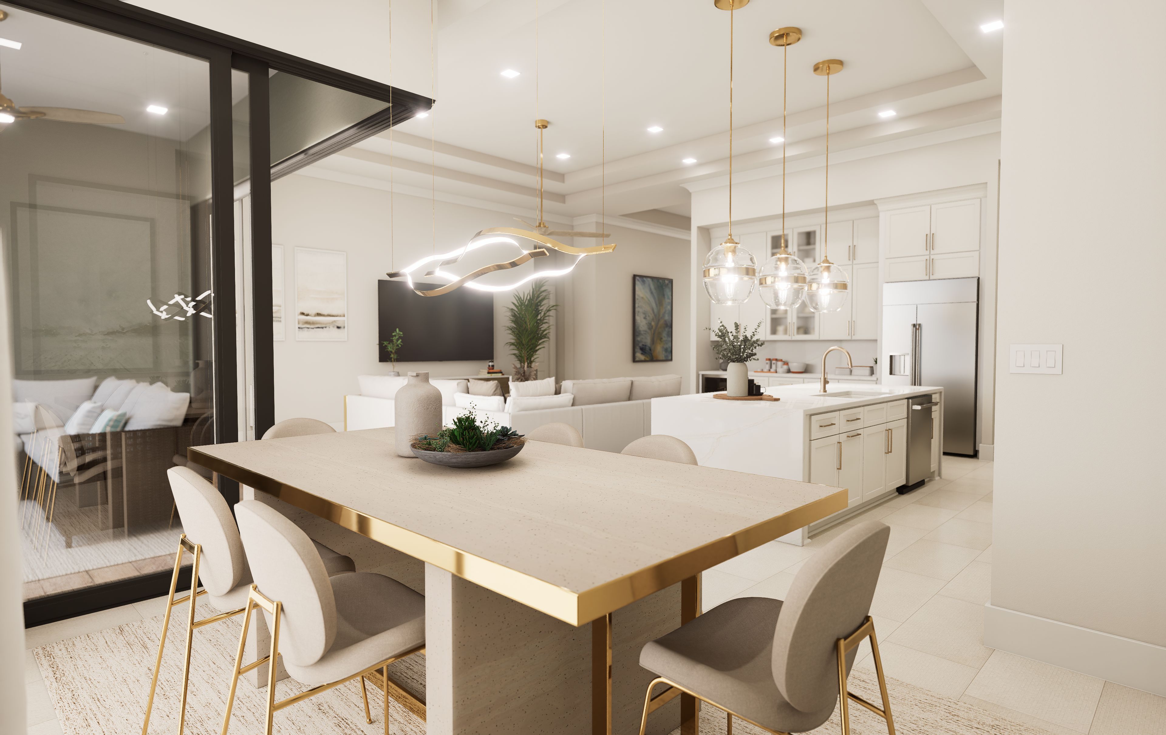 Dining Virtual Rendering | Artistry