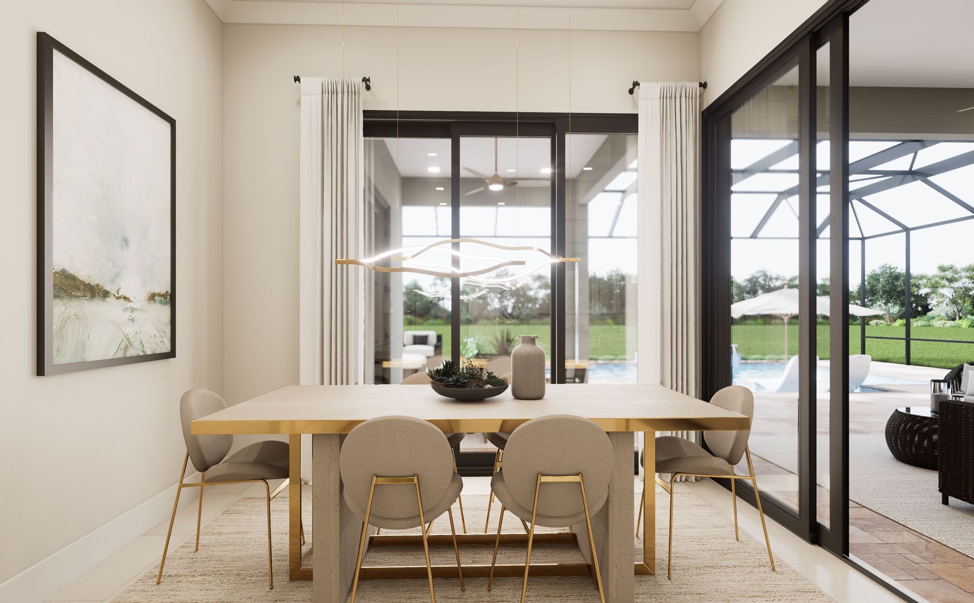 Dining Virtual Rendering | Artistry