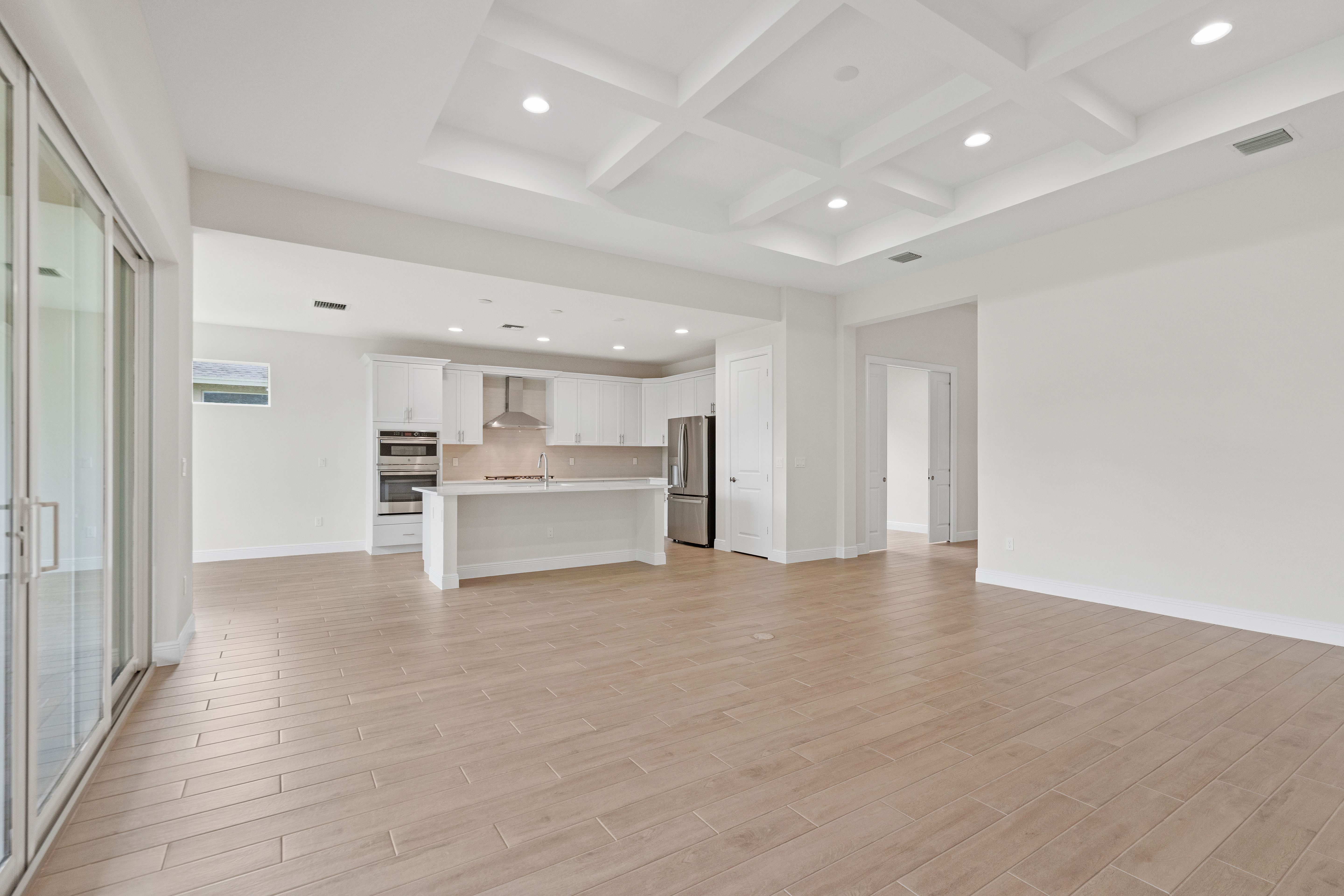 Great Room to Kitchen | 4018 Tower Pointe Way