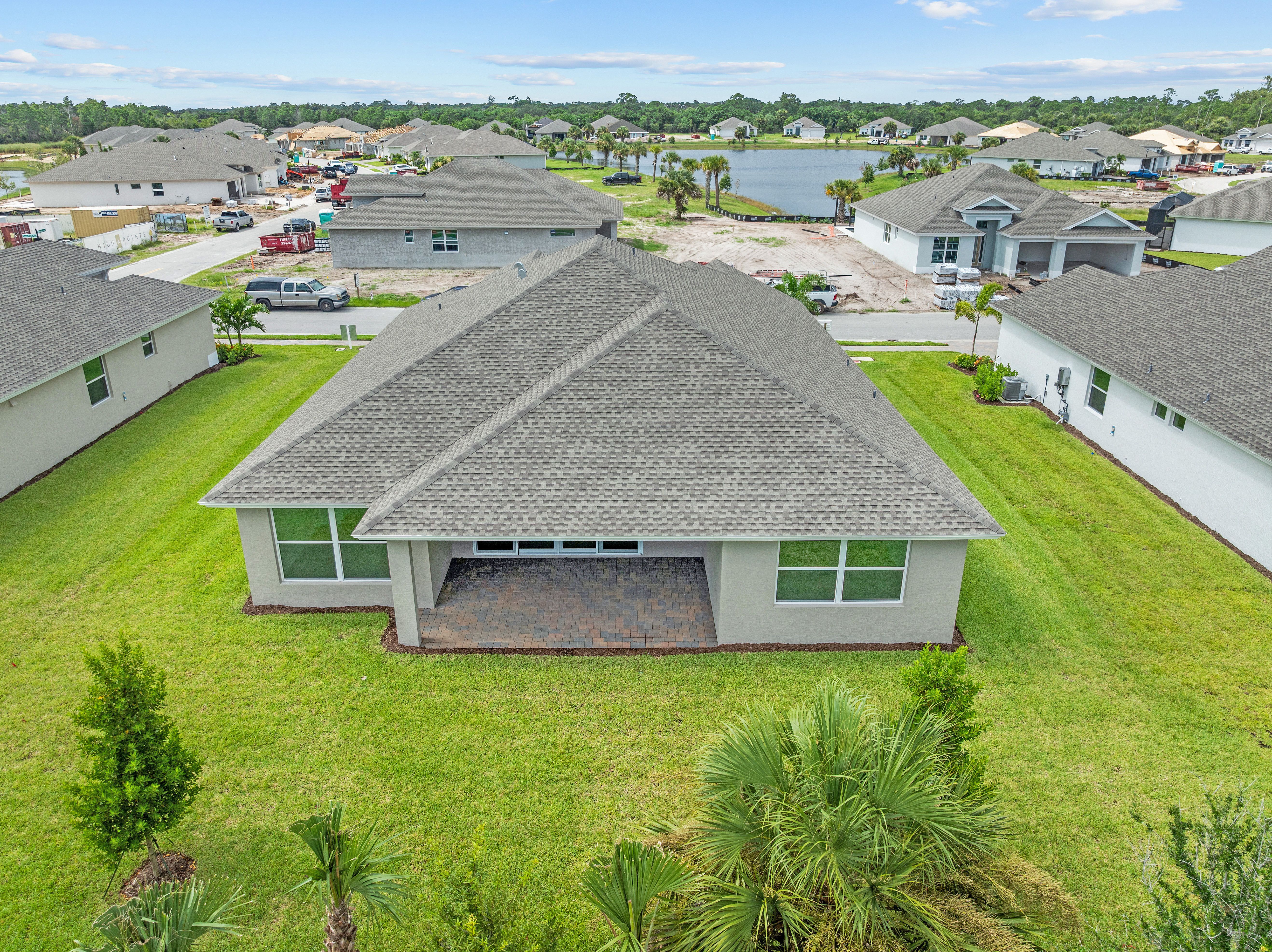Rear Elevation | 4018 Tower Pointe Way