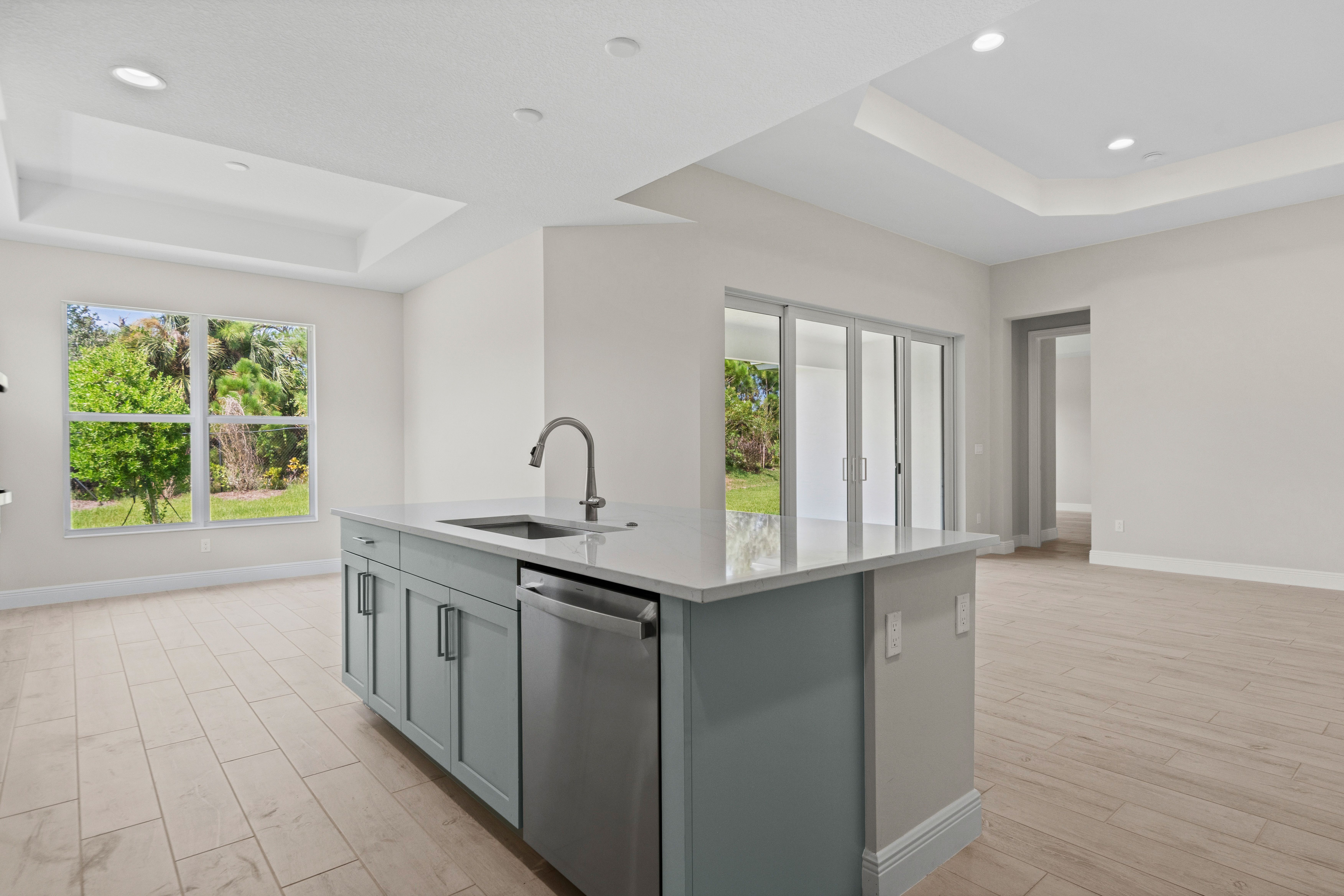 Kitchen to Dining and Great Room | 4090 Tower Pointe Way