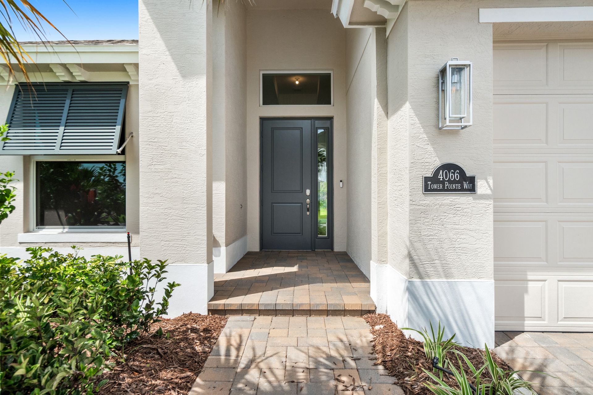Front Elevation Detail | 4066 Tower Pointe Way