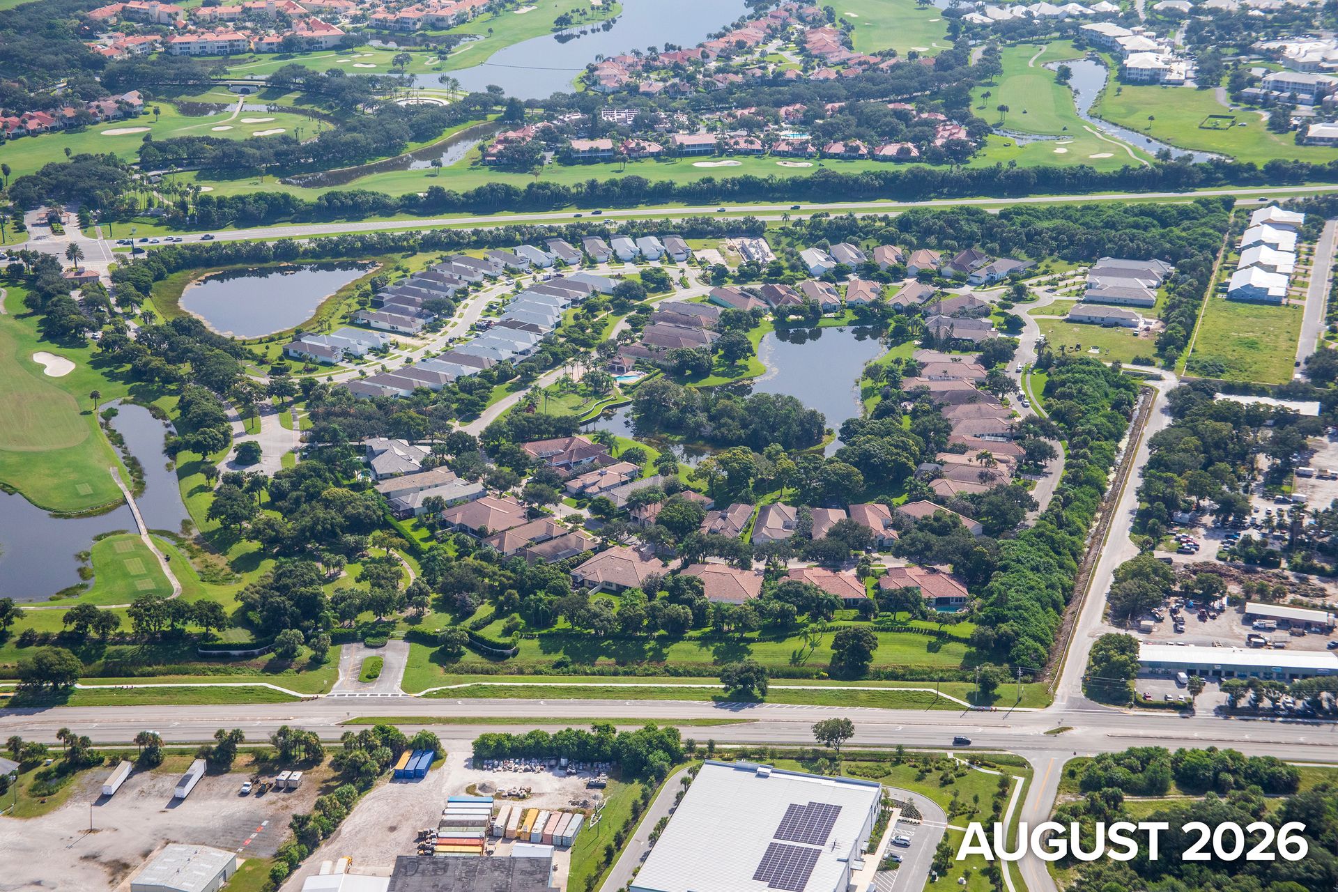 Aerial August 2026 | The Falls at Grand Harbor