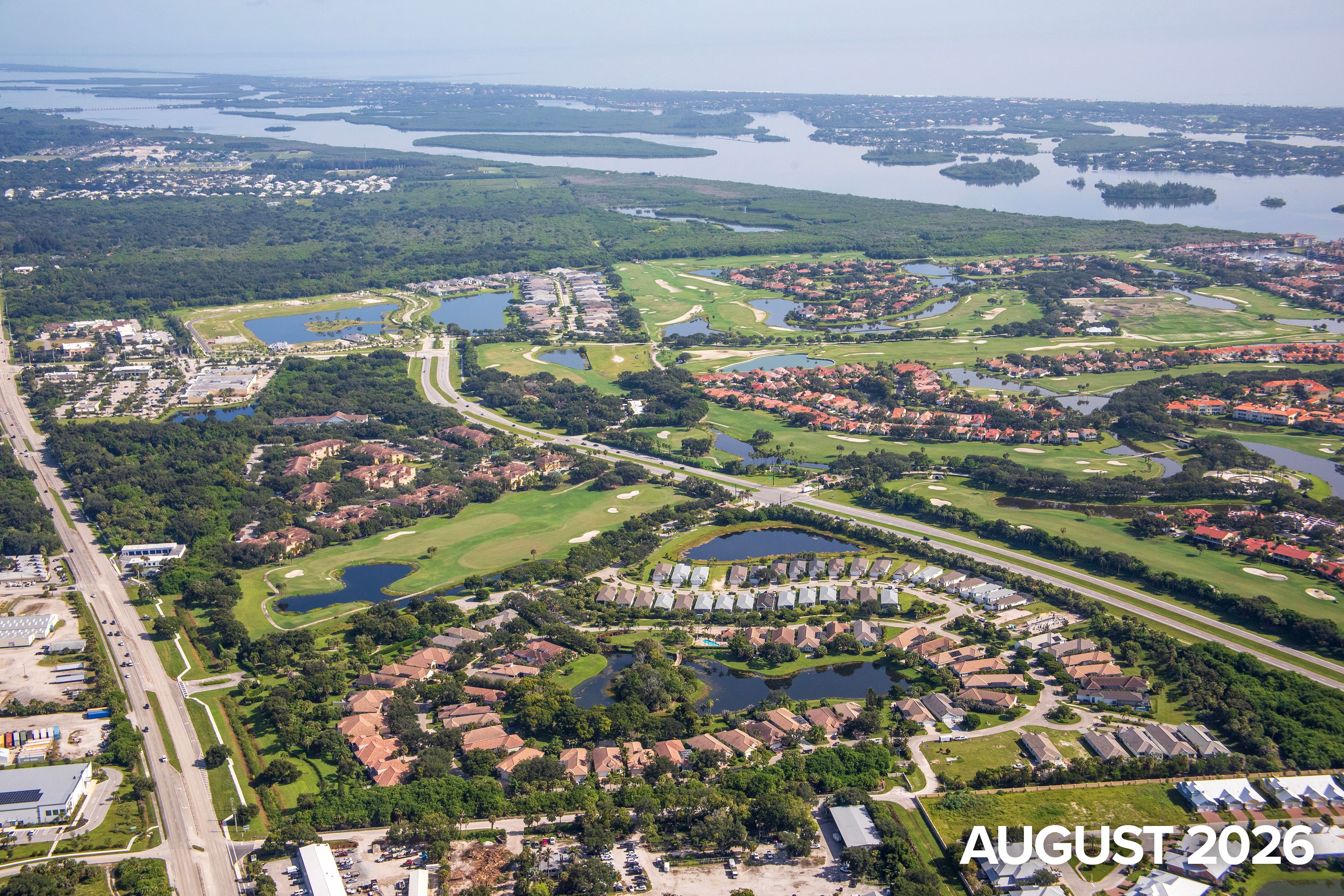 Aerial August 2026 | The Falls at Grand Harbor