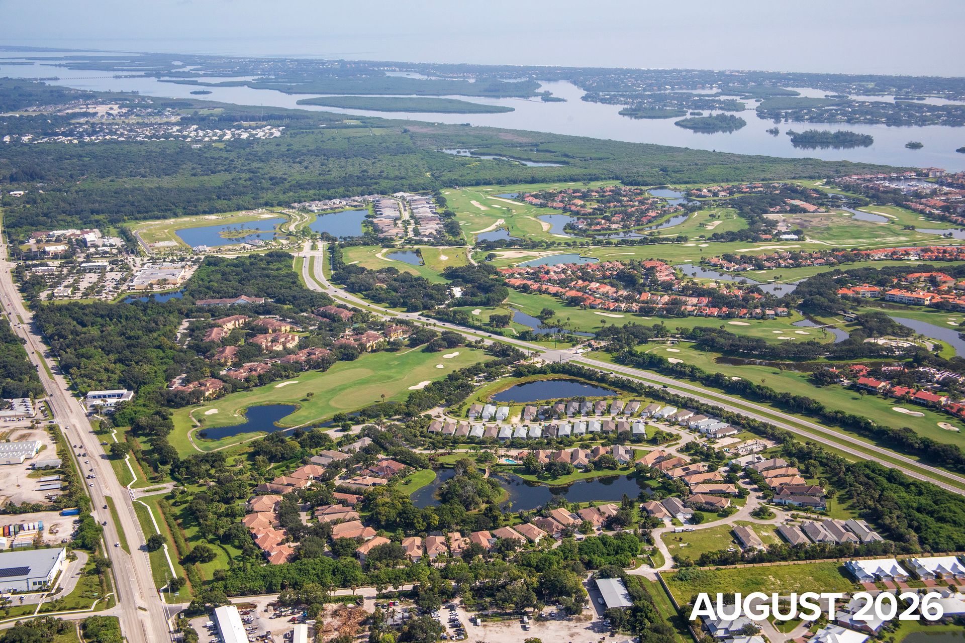 Aerial August 2026 | The Falls at Grand Harbor