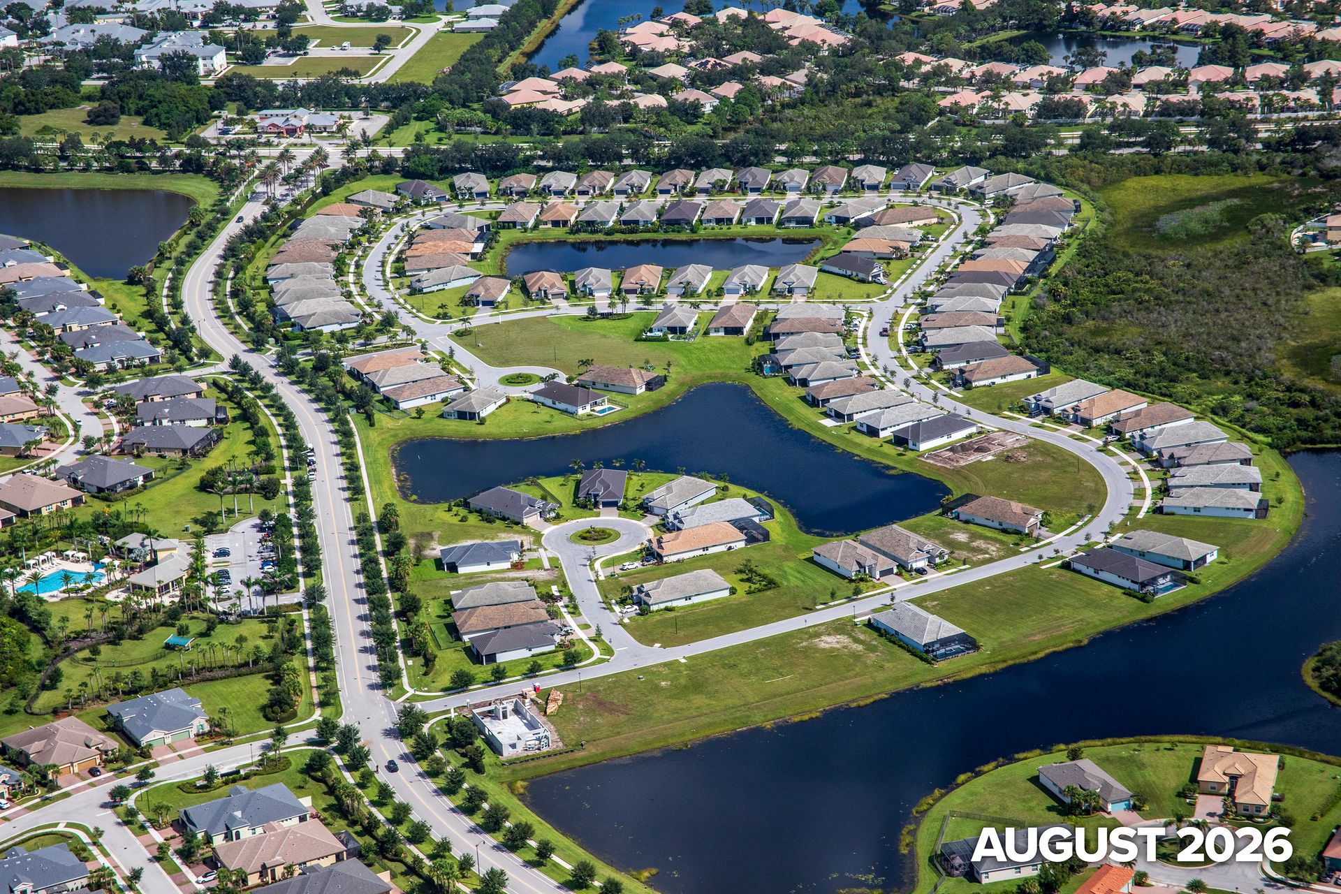 Aerial August 2026 | Lake Park at Tradition
