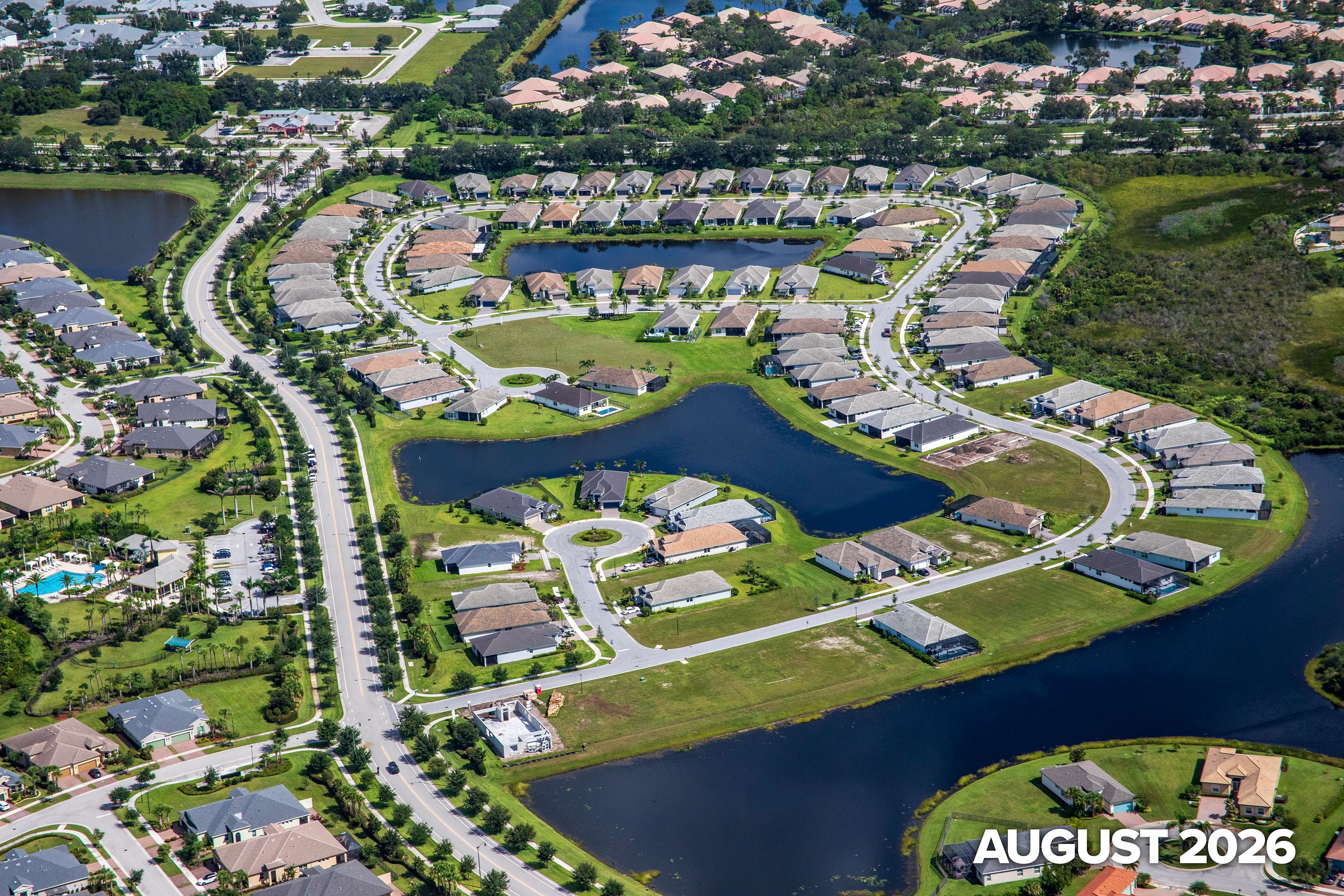 Aerial August 2026 | Lake Park at Tradition