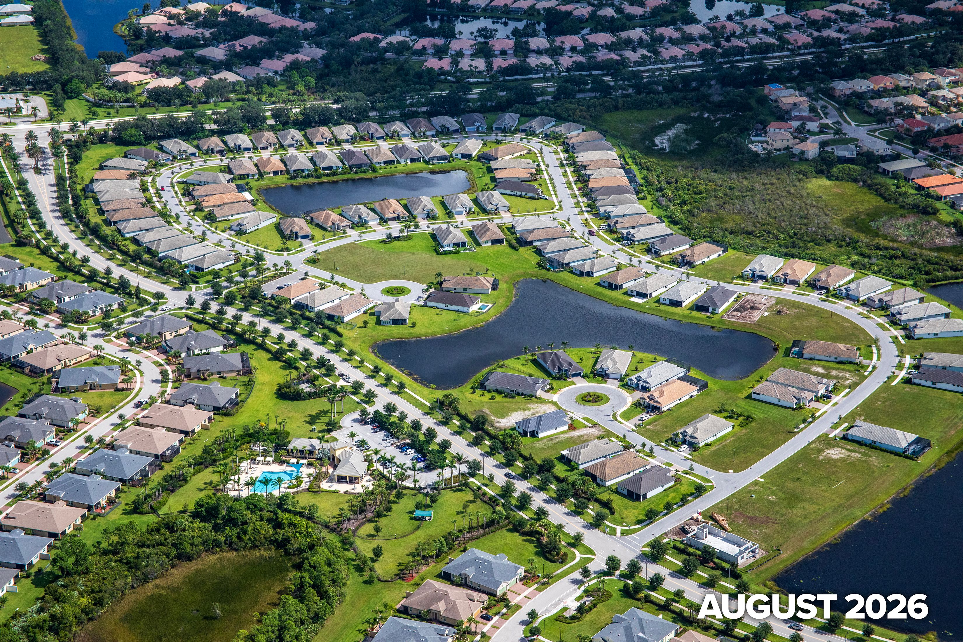 Aerial August 2026 | Lake Park at Tradition