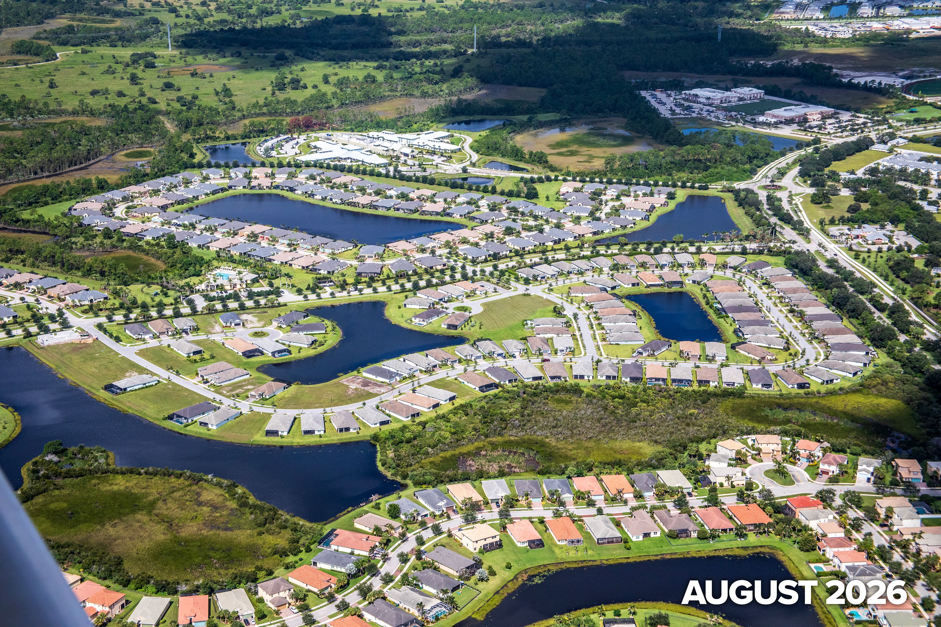 Aerial August 2026 | Lake Park at Tradition