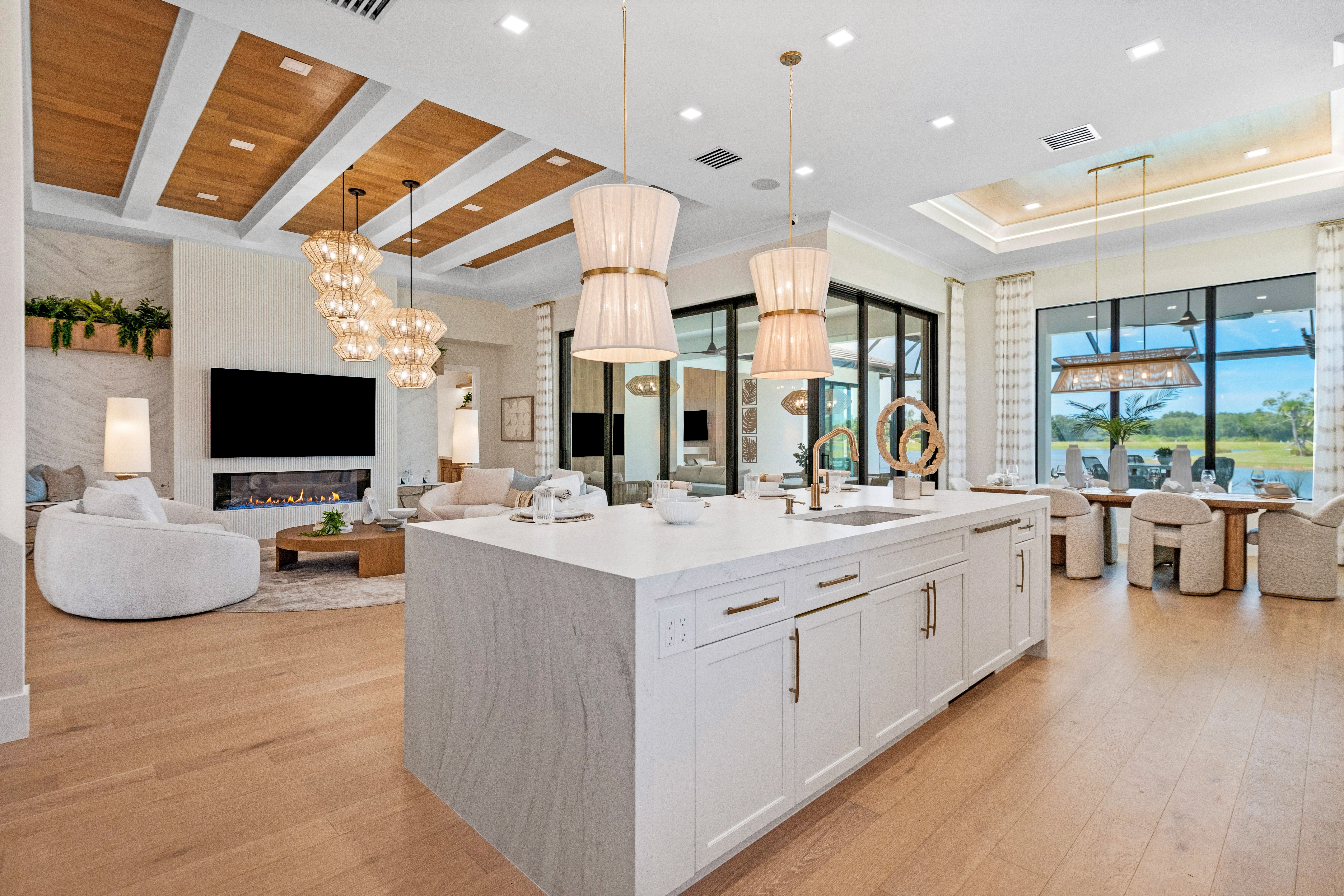 Kitchen to Great Room & Dining | Bridgewater