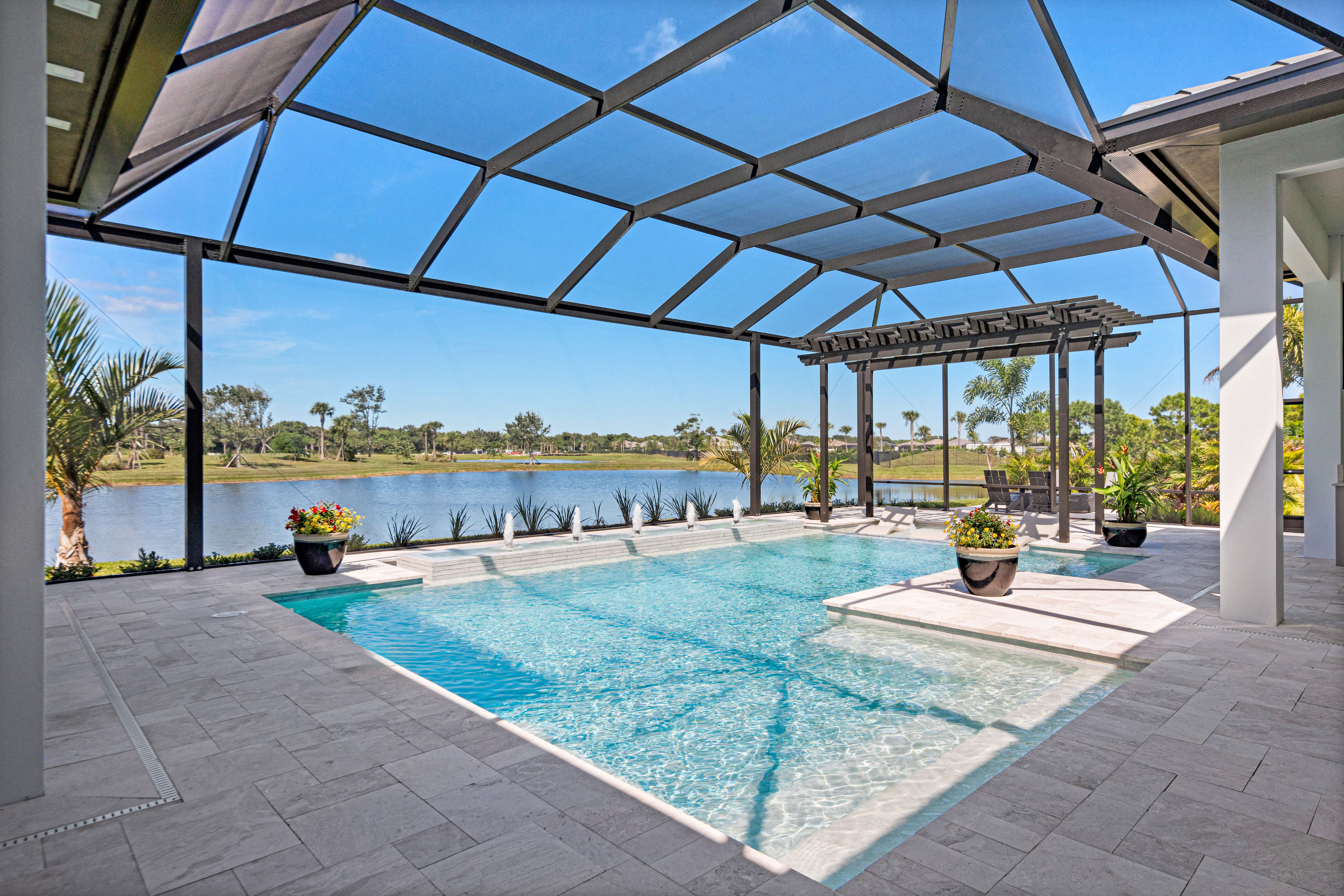 Screened Pool to Lake | Bridgewater