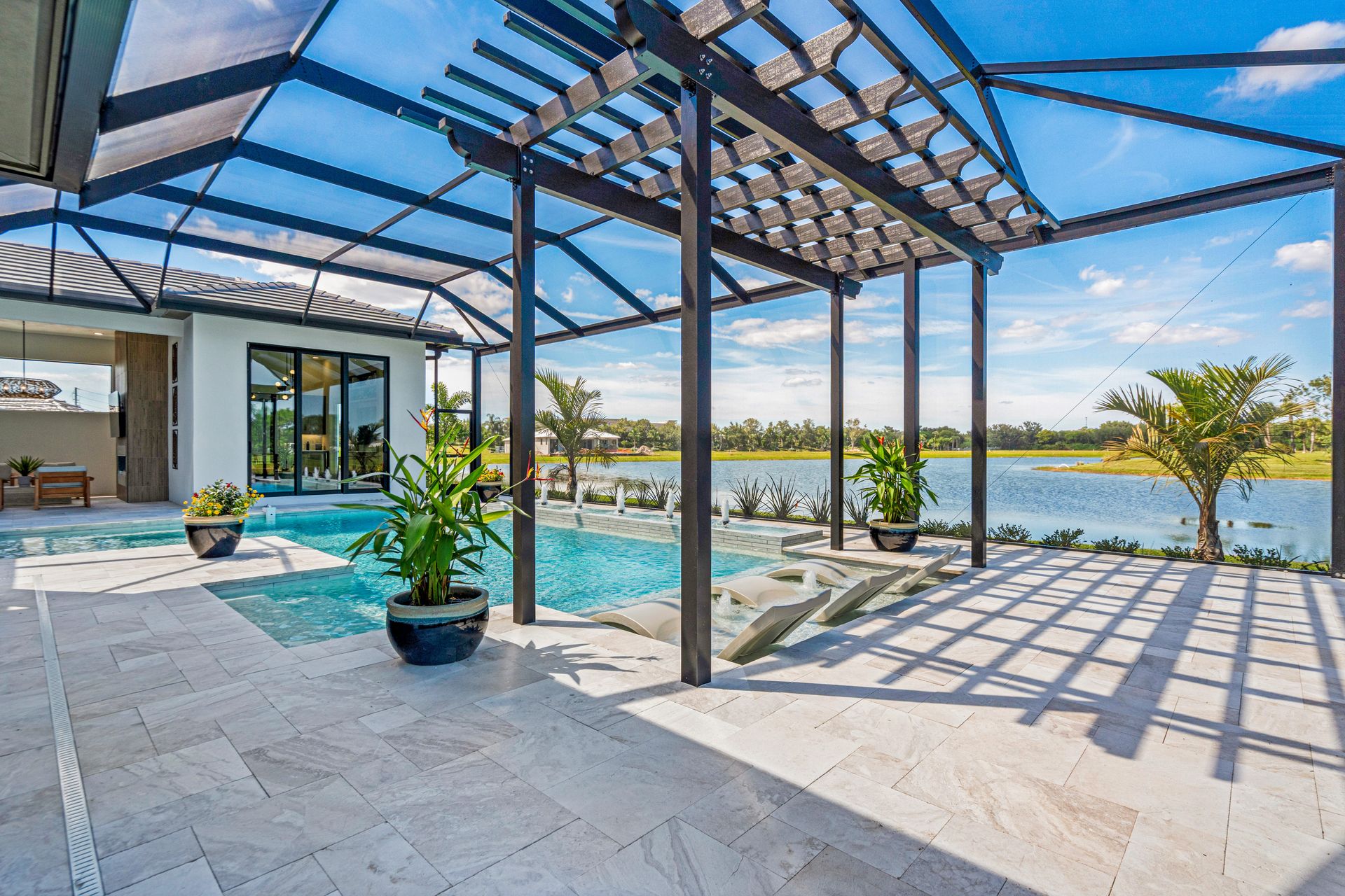 Screened Pool to Casita | Bridgewater