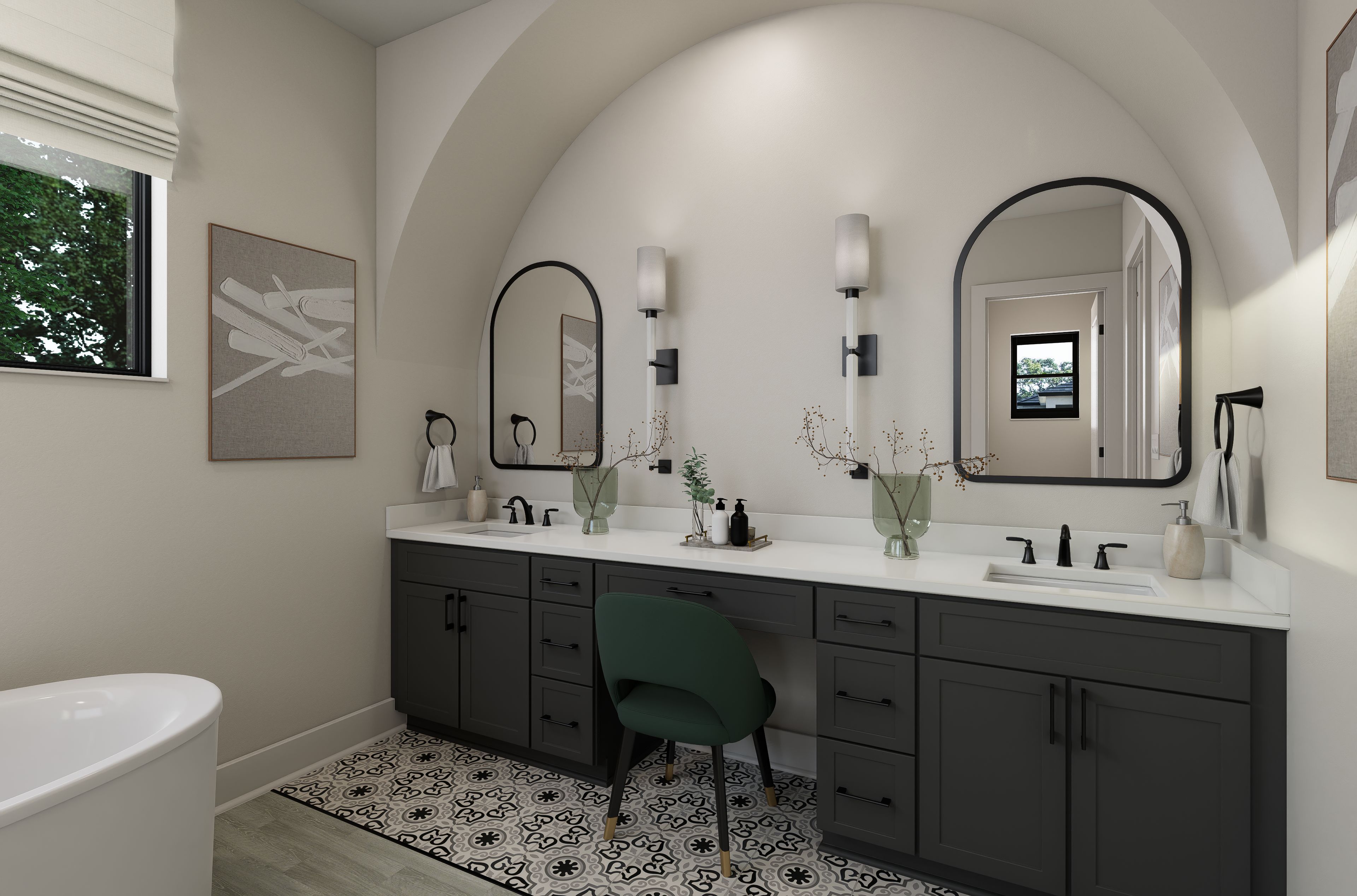 Master Bath | Tilden Virtual Rendering