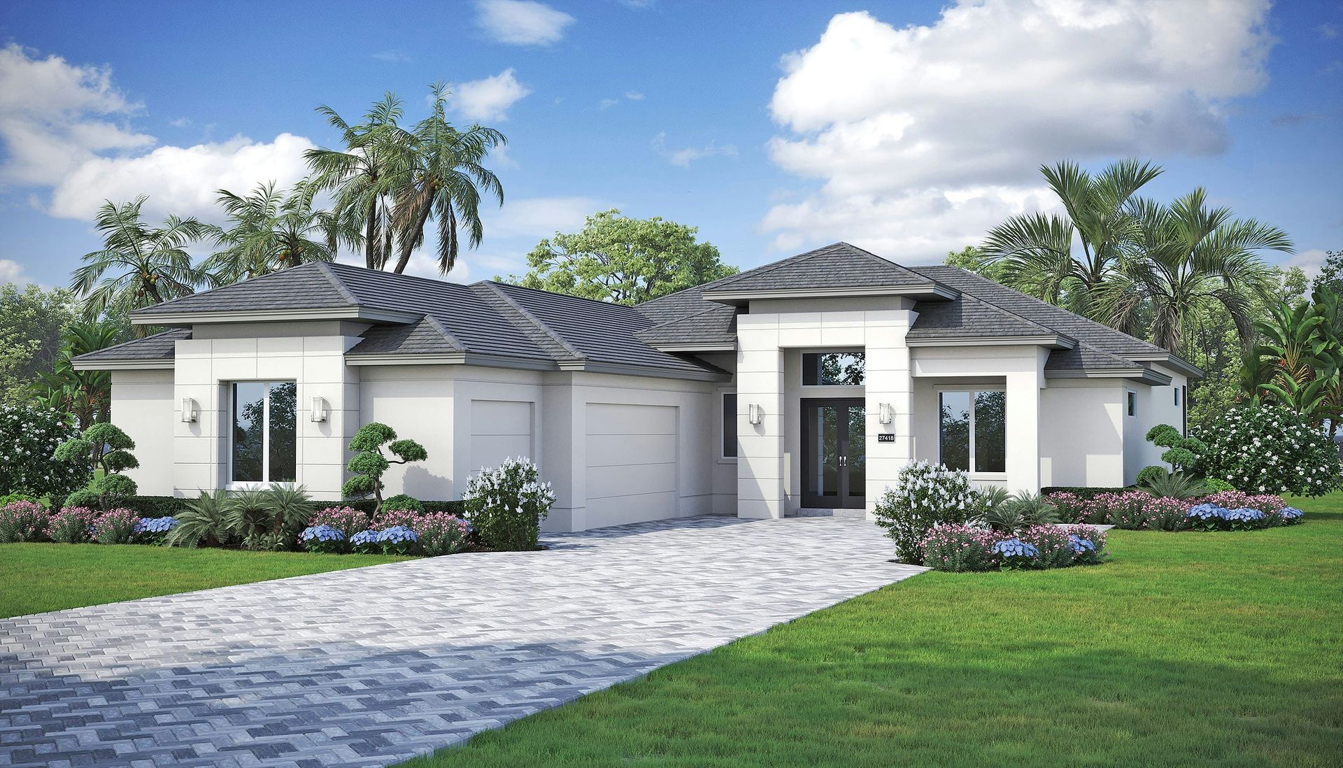 Contemporary Elevation | Sand Dollar Grande
