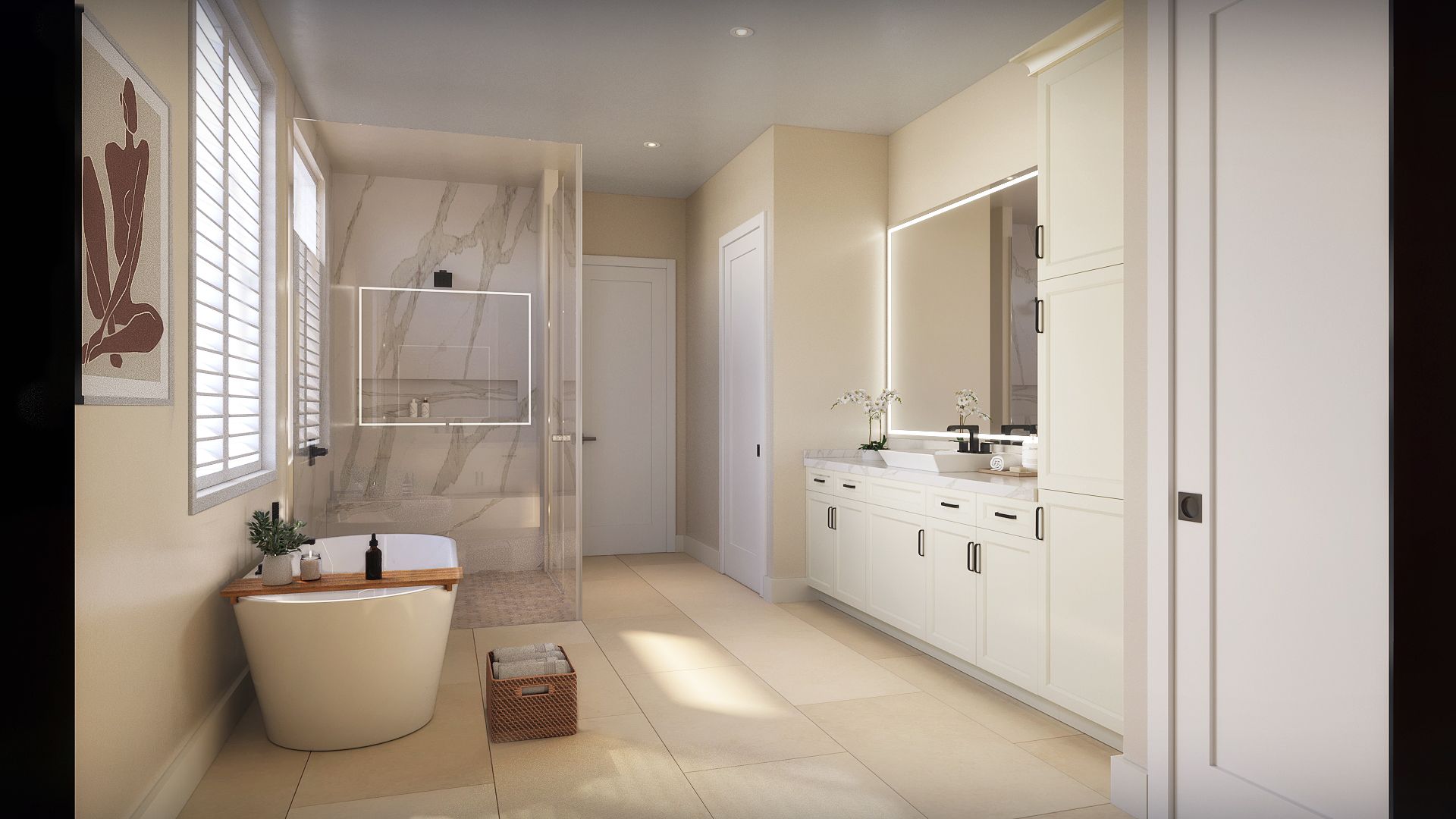 Master Bath virtual image | Caspian