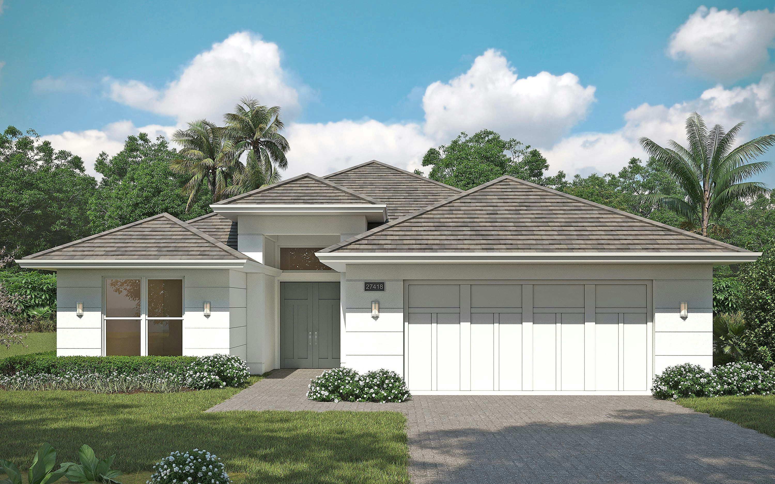 Contemporary Elevation | Cypress