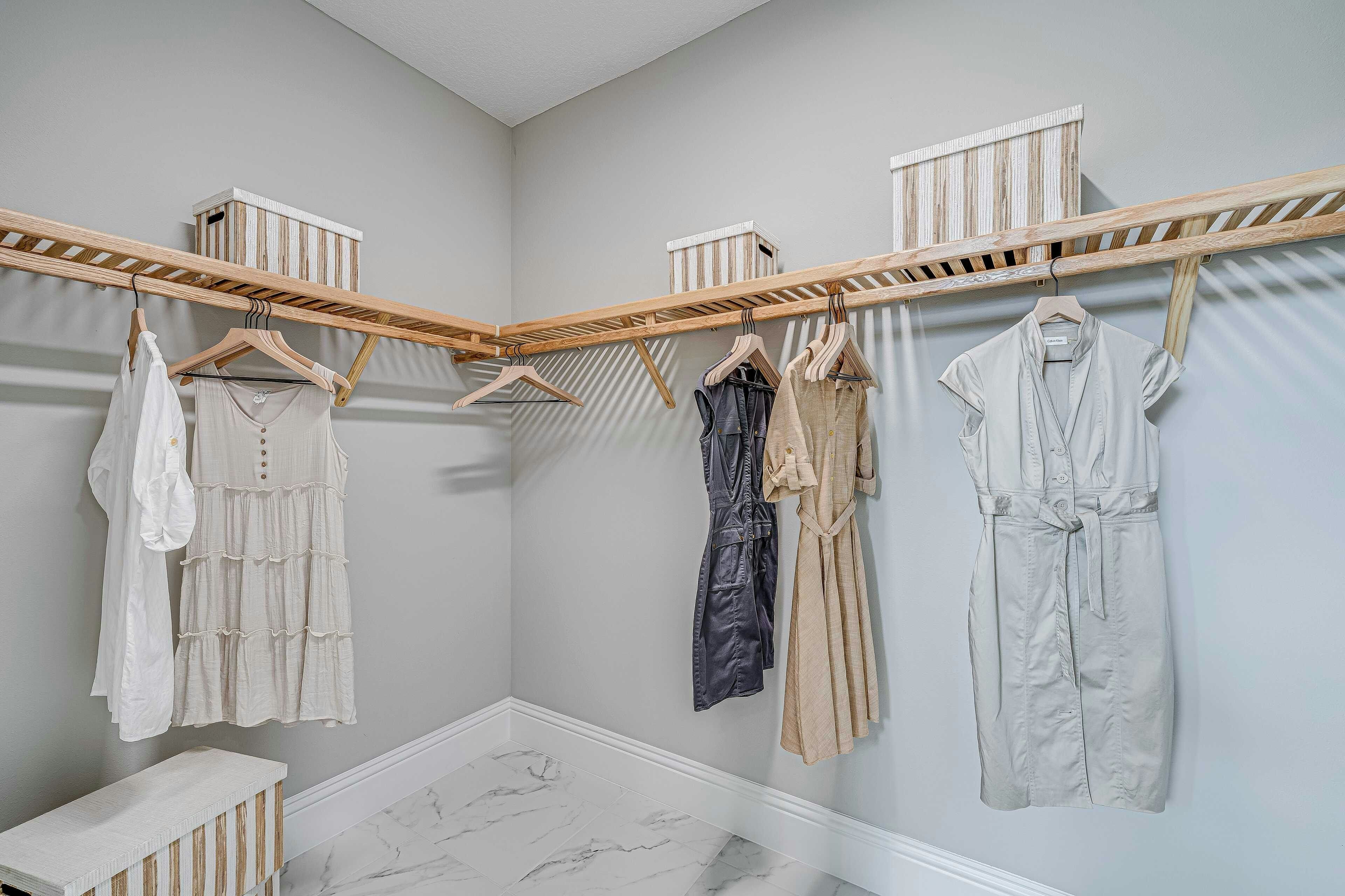 Master Walk-in Closet | Cypress Model