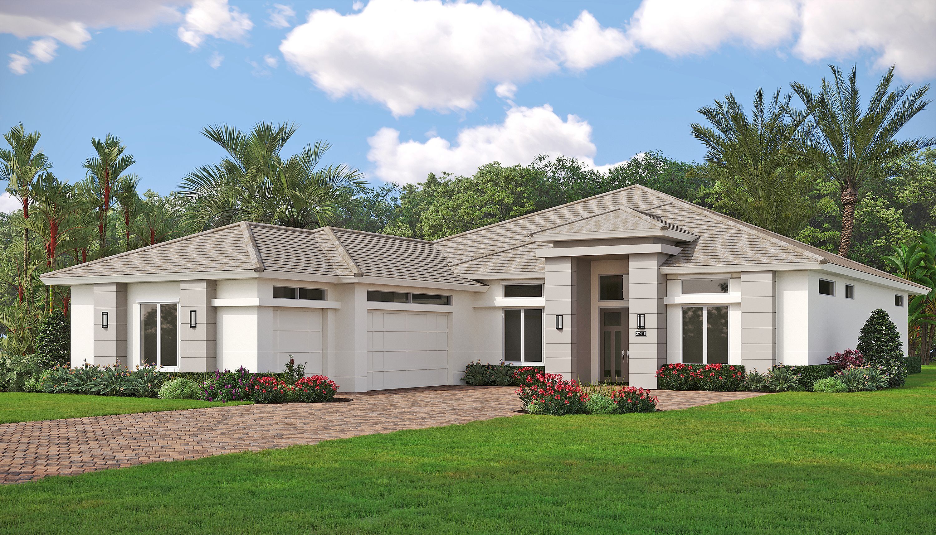 Contemporary V2 Elevation | Riviera
