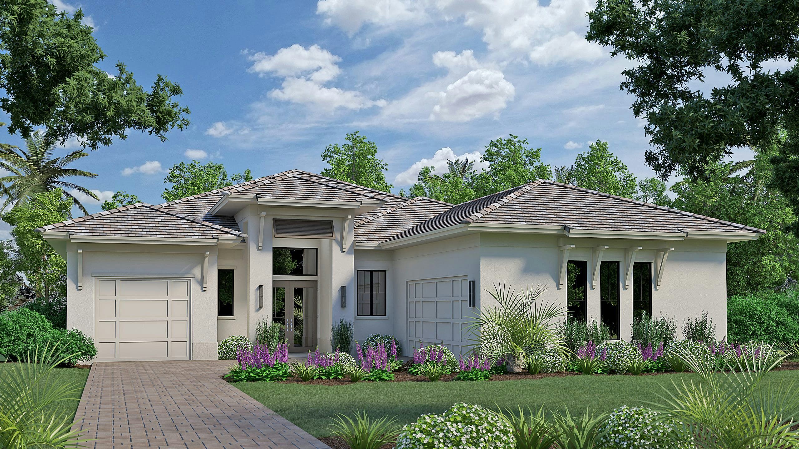 Transitional Elevation | Madrona
