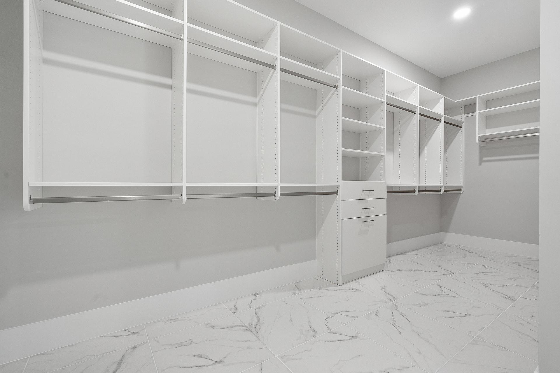 Master Walk-in Closet | Somerset Move-in Ready shown for reference