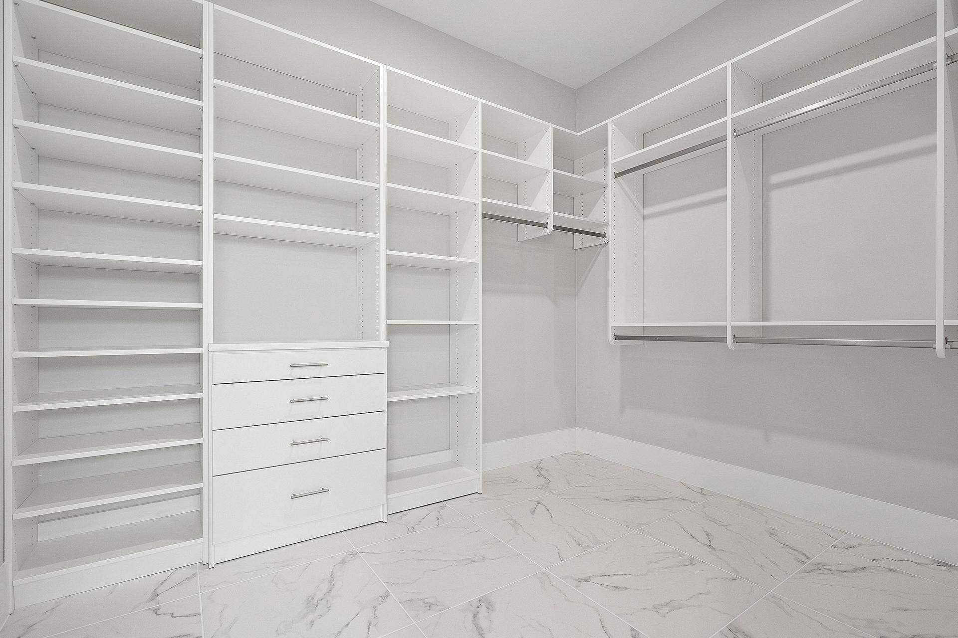 Master Walk-in Closet | Somerset Move-in Ready shown for reference