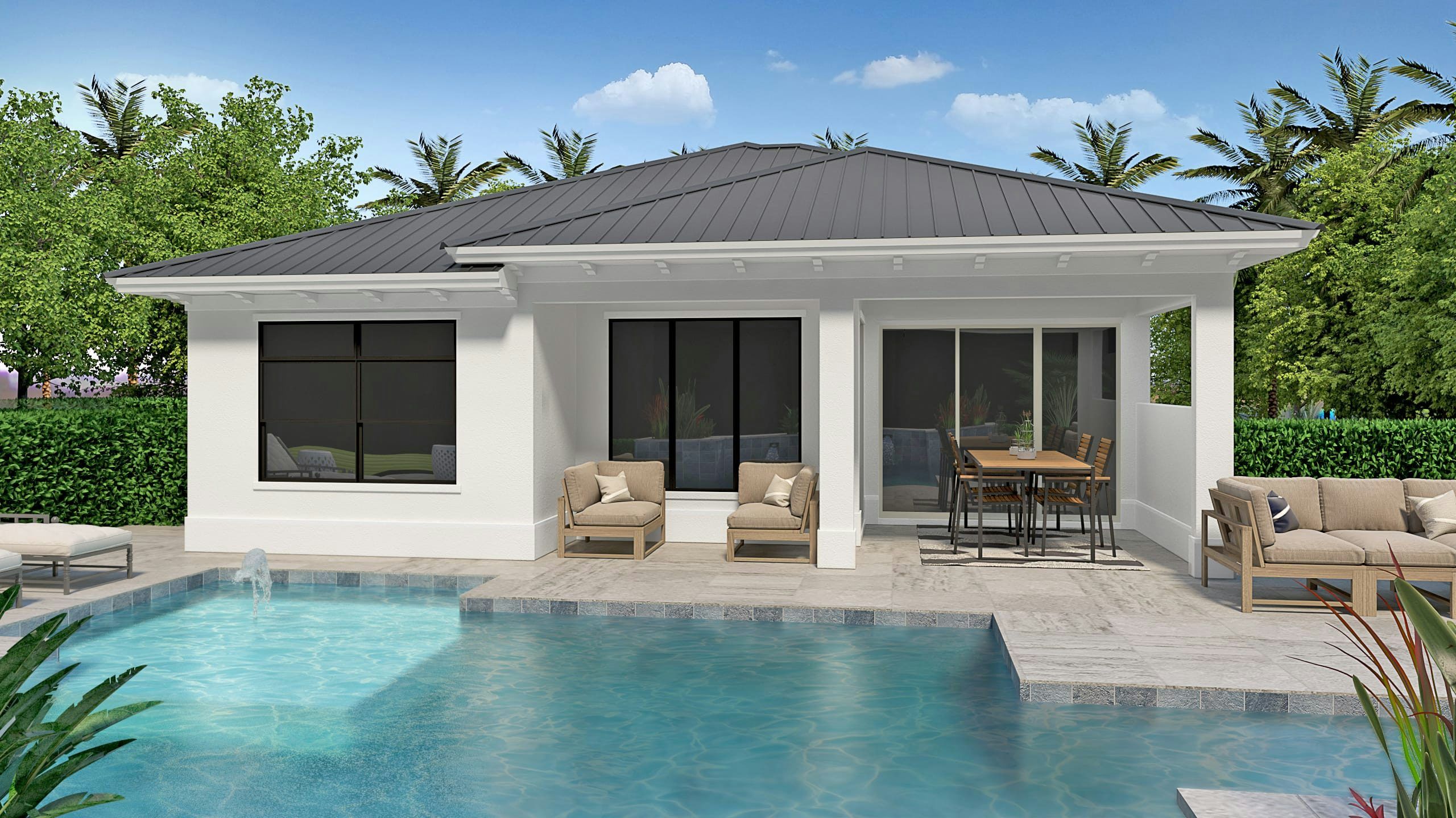 Island Rear Elevation | Cecelia