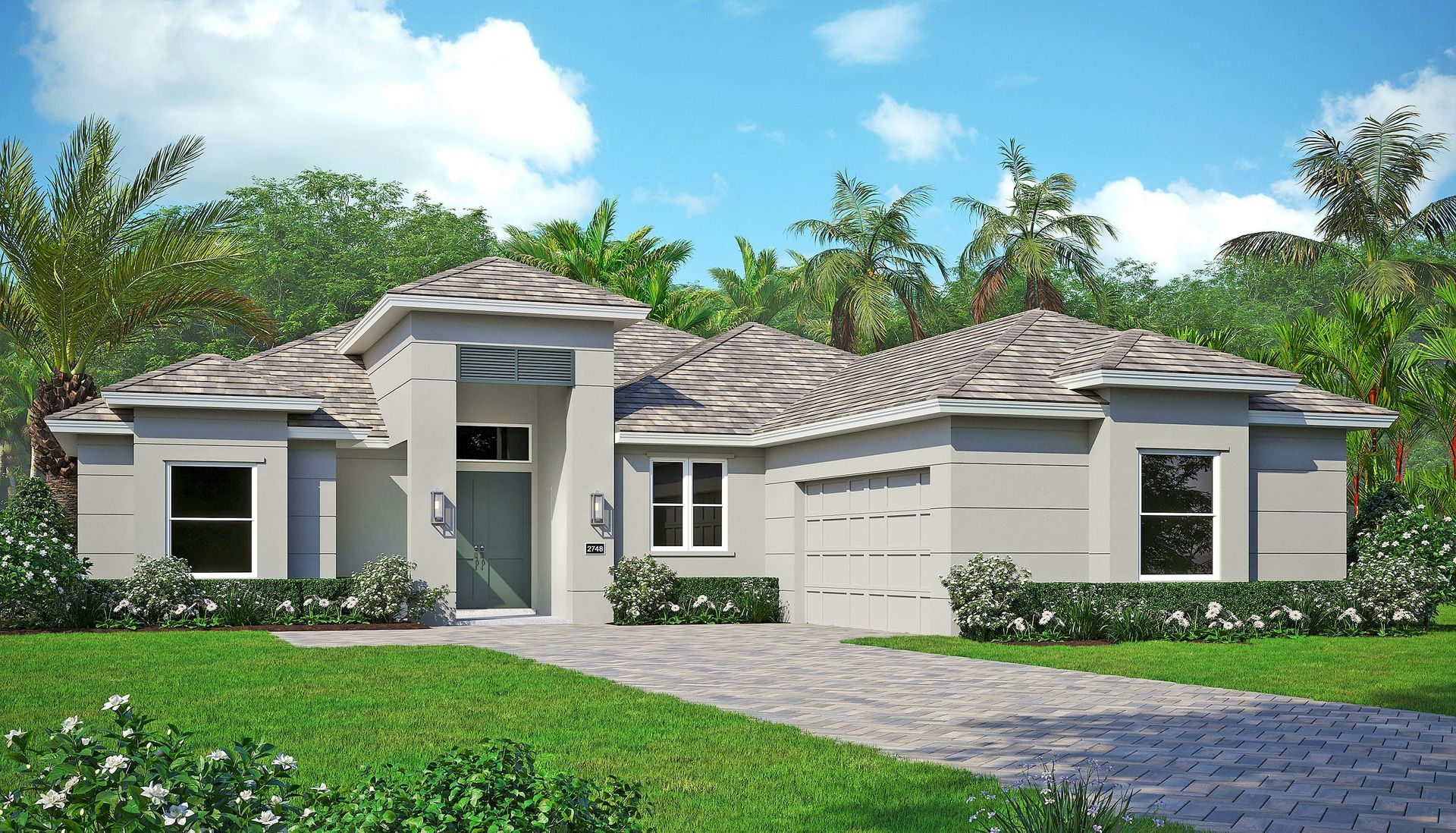 Contemporary Elevation | Sage