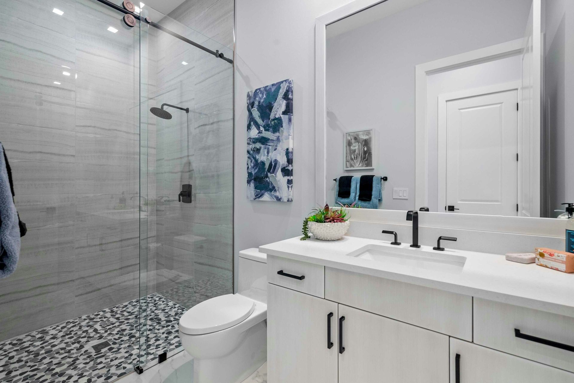 Secondary Bath | Sapphire Model | Seaglass