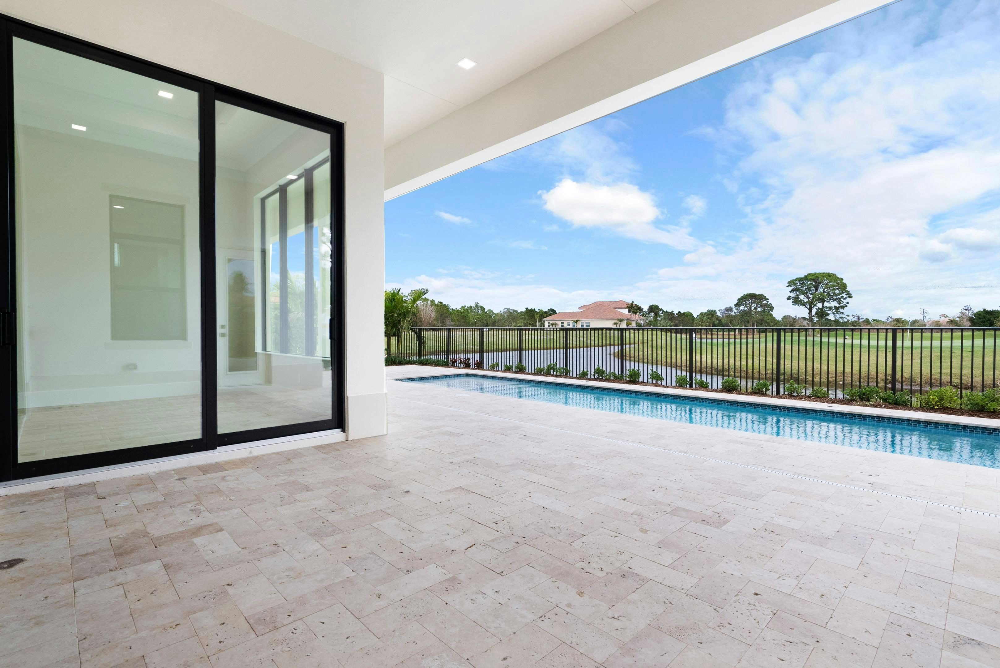 Lanai to Pool & View | 109 SE Via Verona