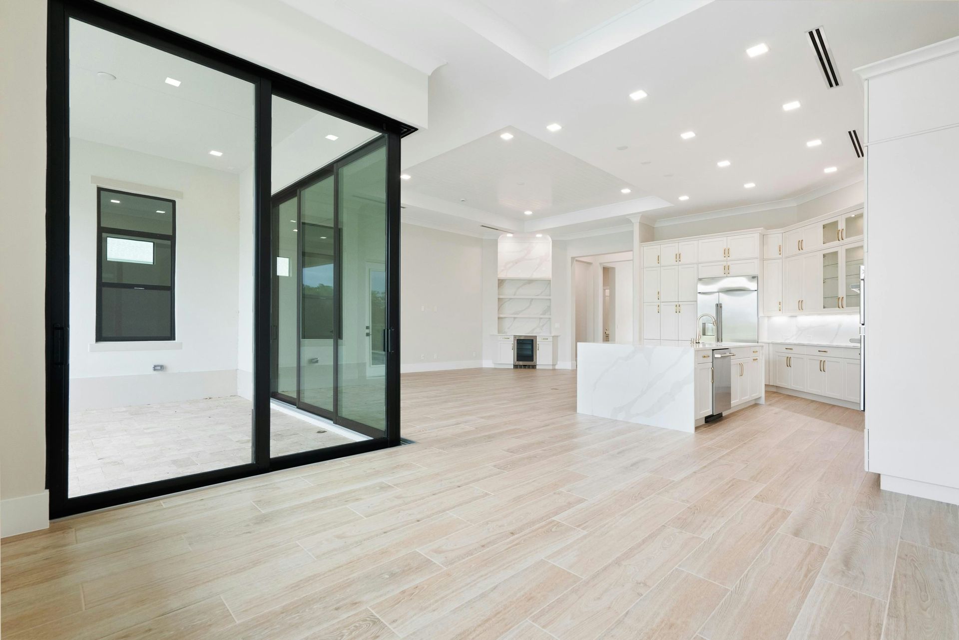 Dining to Great Room & Kitchen | 109 SE Via Verona