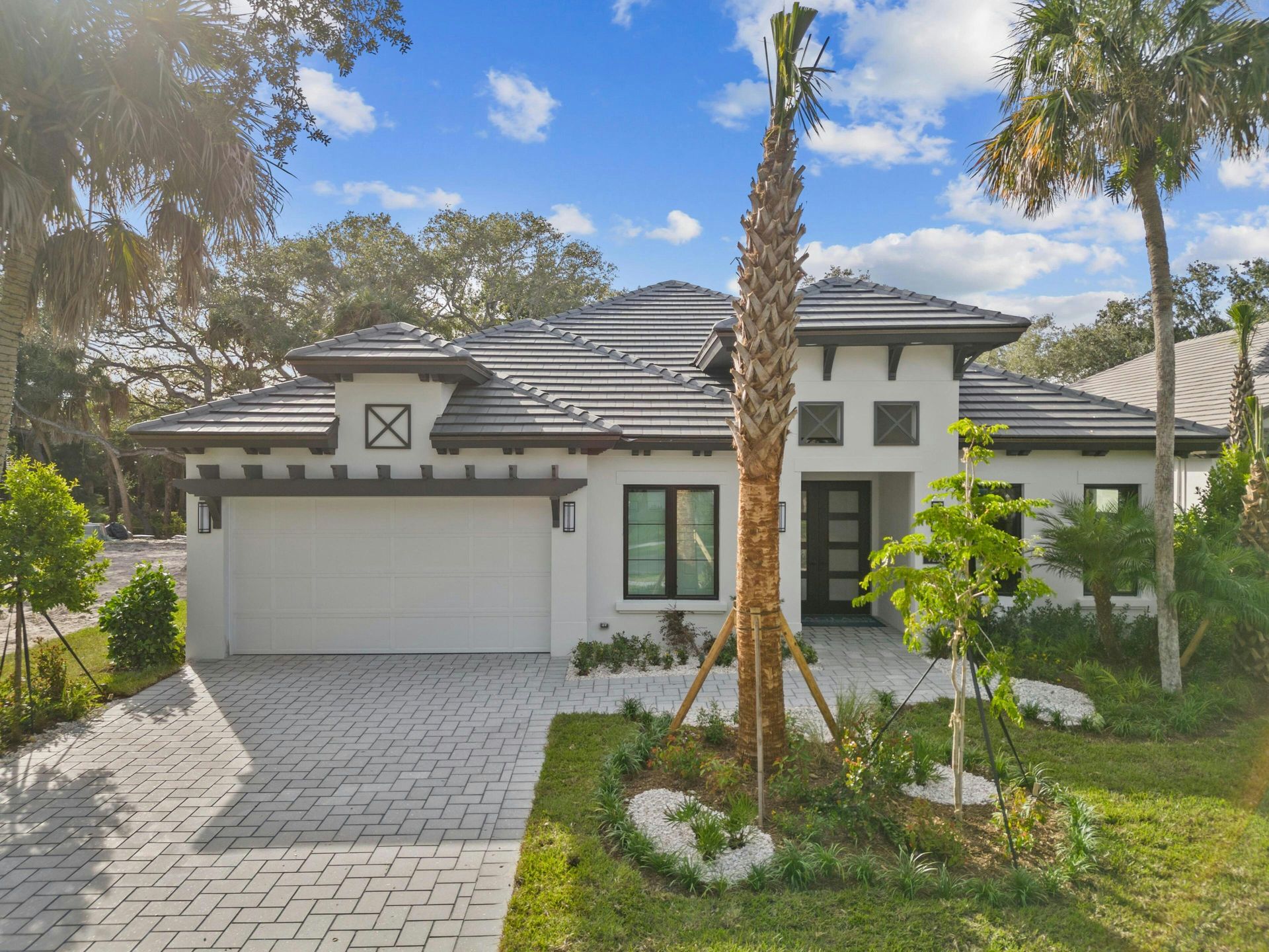 Front Elevation | Sapphire Model | Seaglass